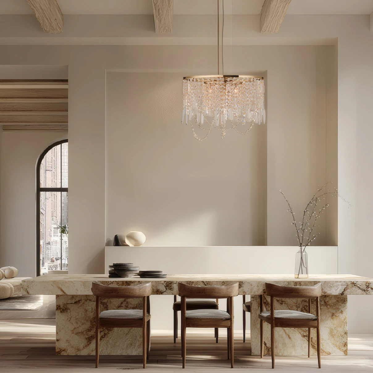 Plafonski luster KRISTALLDESIGN