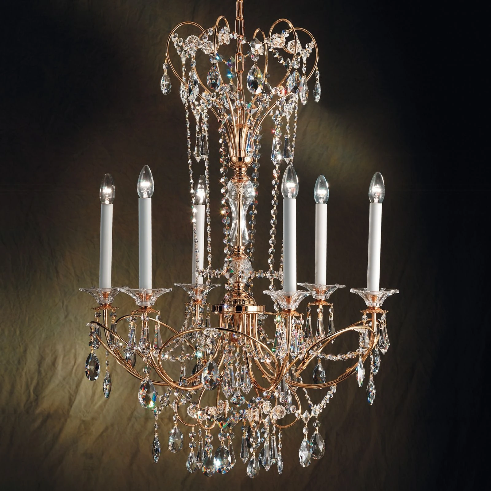 Luster KATHARINA, 24-karatno pozlaćeno, Ø 75 cm