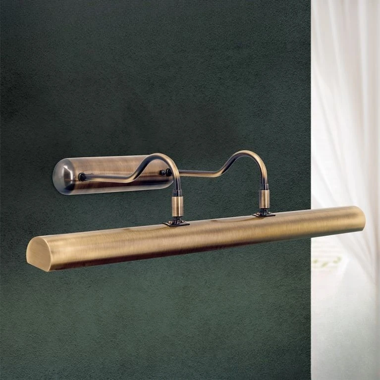 Zidna lampa BILDERLEUCHTE, 3xE14, antik mesing