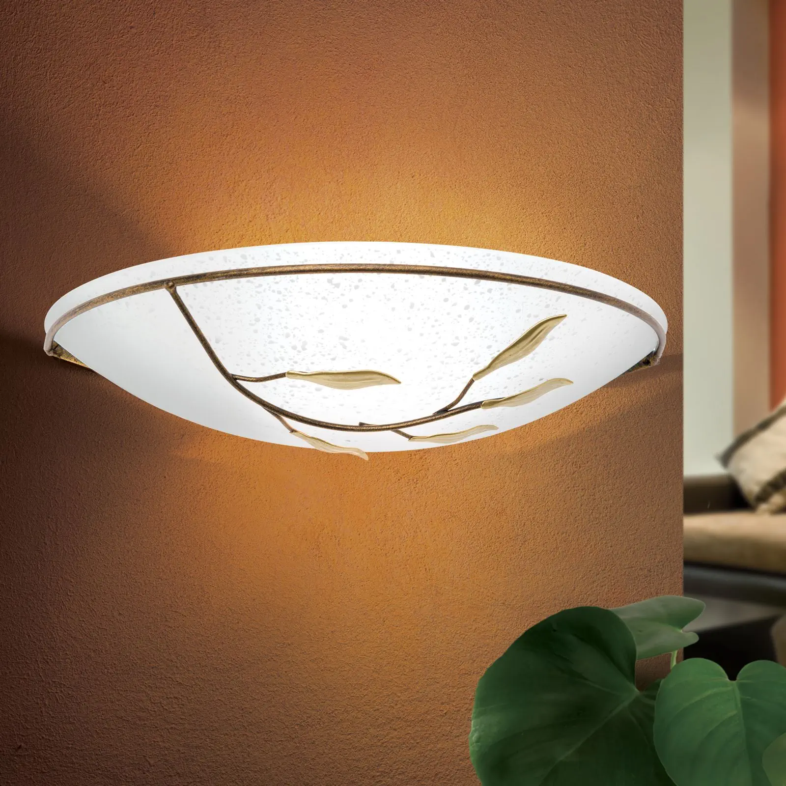 Zidna lampa LUCA, sa jednim izvorom svetla, antik