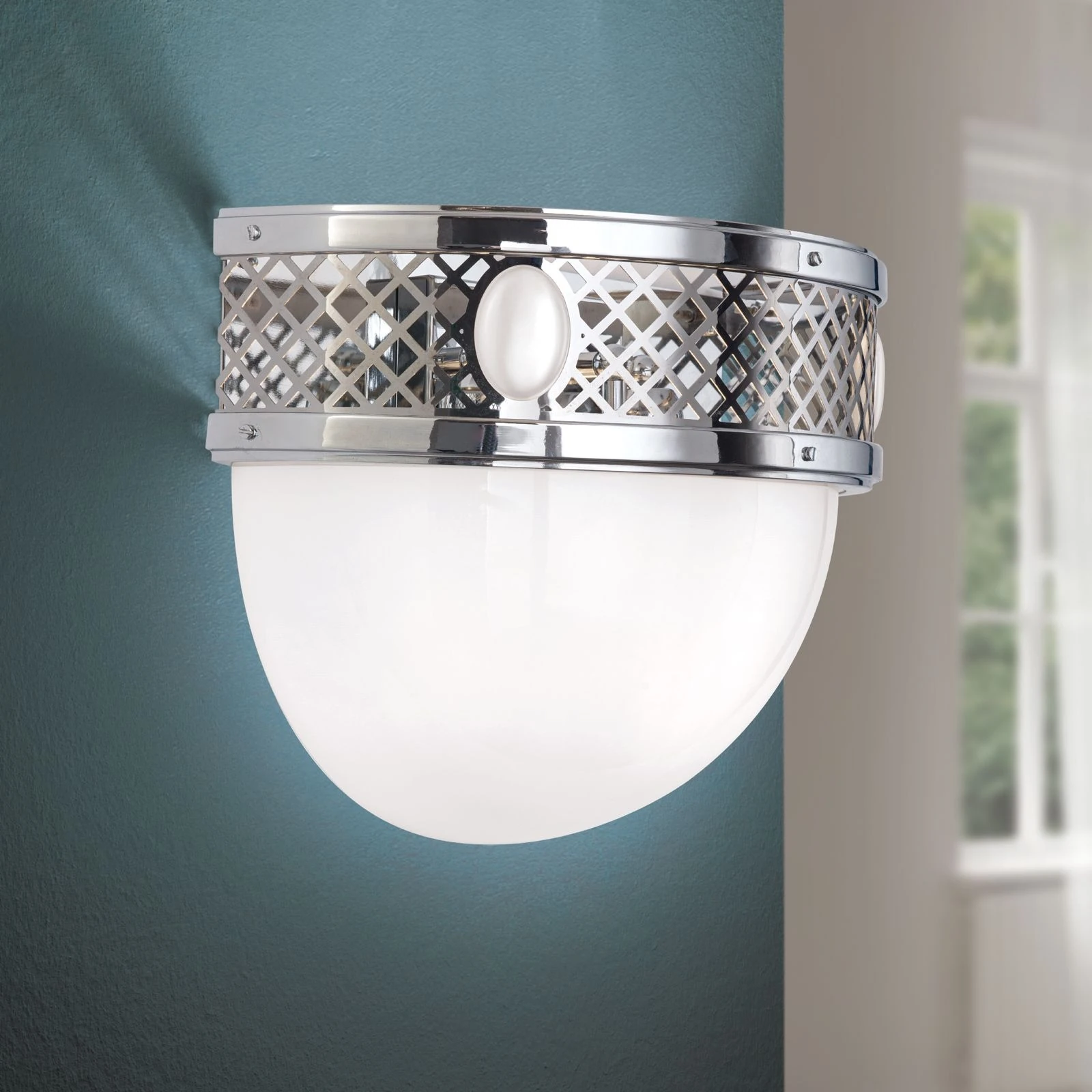 Zidna lampa ALT WIEN, 3 izvora svetla, nikl