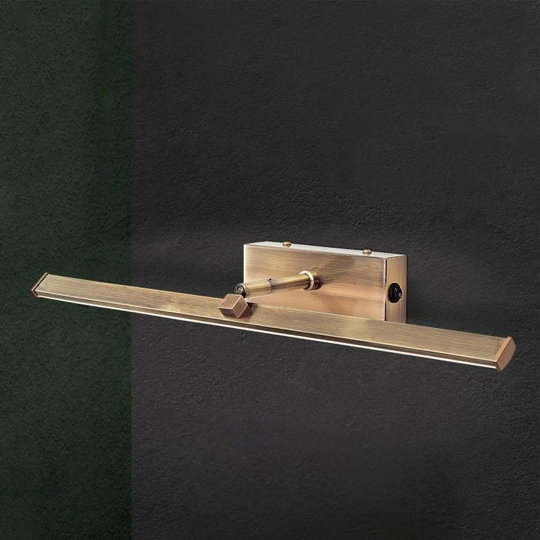 LED lampa za sliku PUBLIO, 50 cm, antik mesing