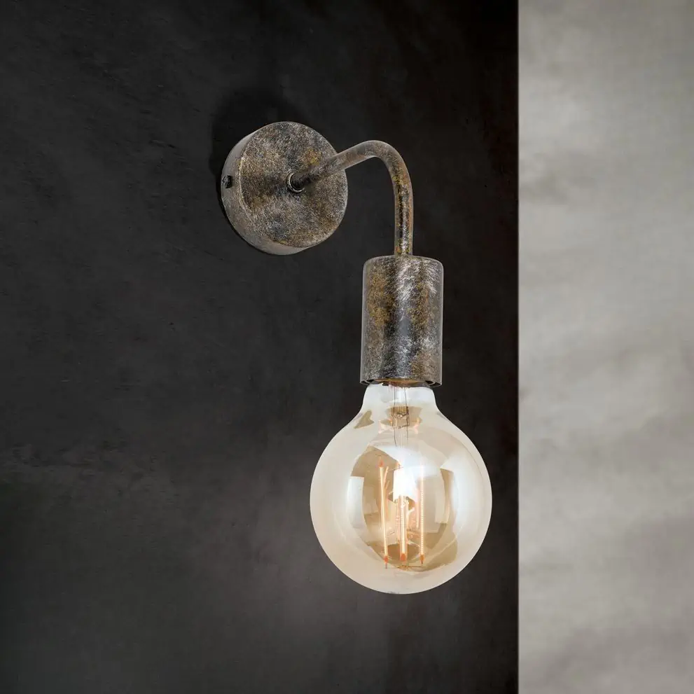 Zidna lampa RETRO, sa jednim izvorom svetla, vintage