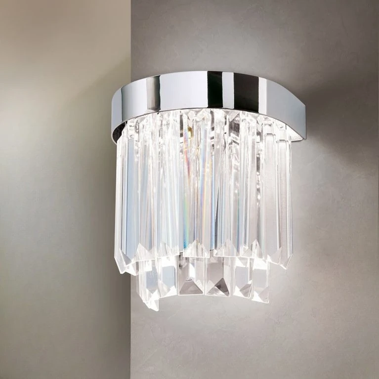 Zidna lampa PRISM LED, hrom