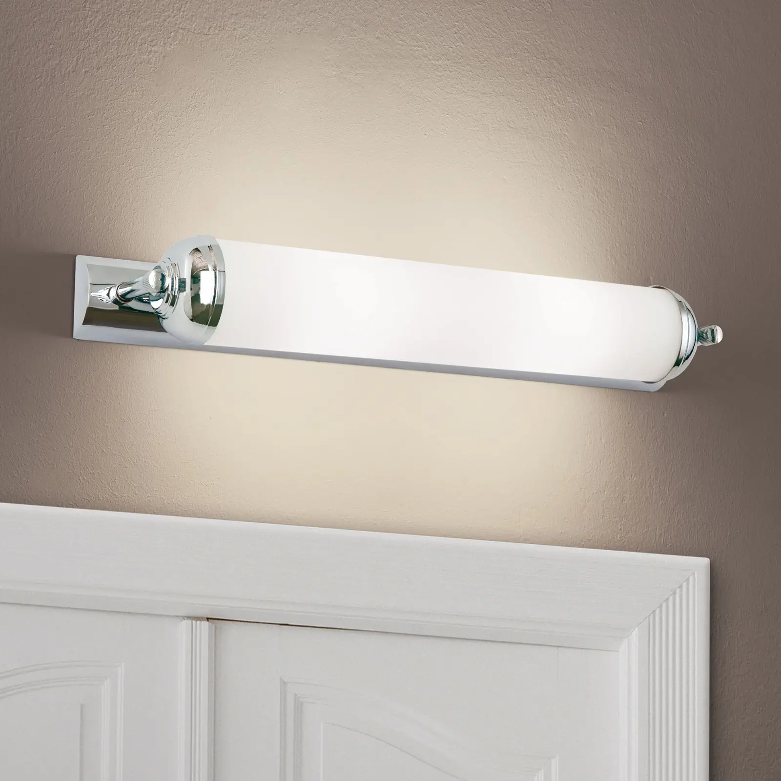 Produžena zidna lampa WIENER NOSTALGIE, hrom, 42 cm