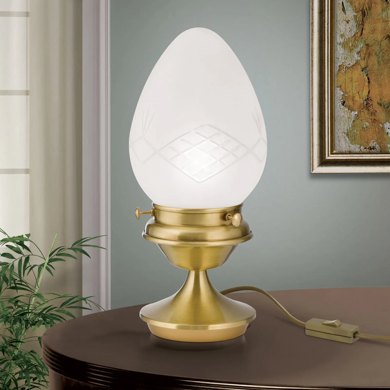 Stona lampa BUDAPEST, bronza