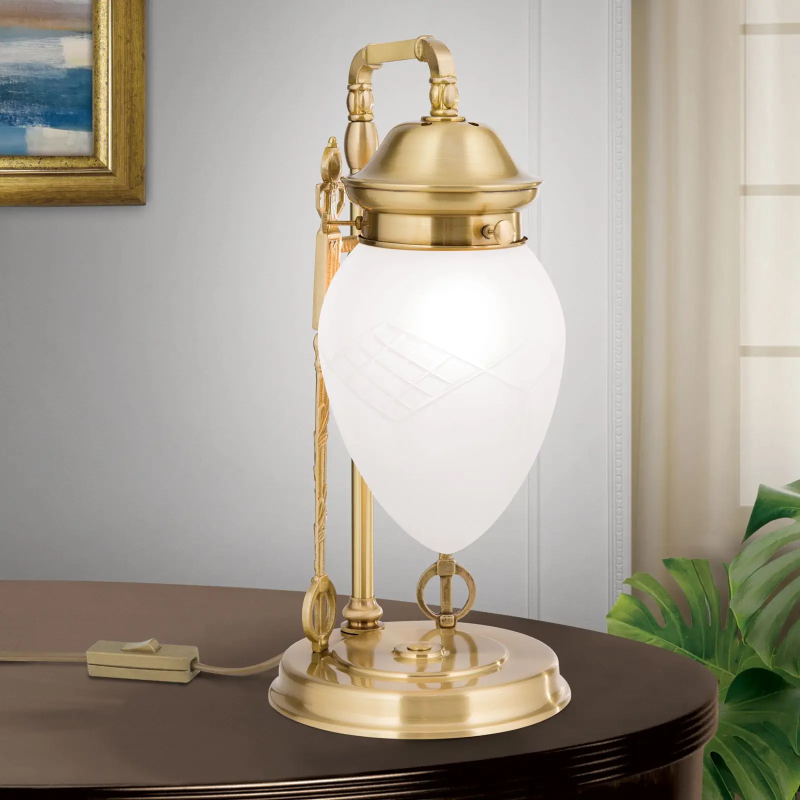 Stona lampa BUDAPEST, bronza