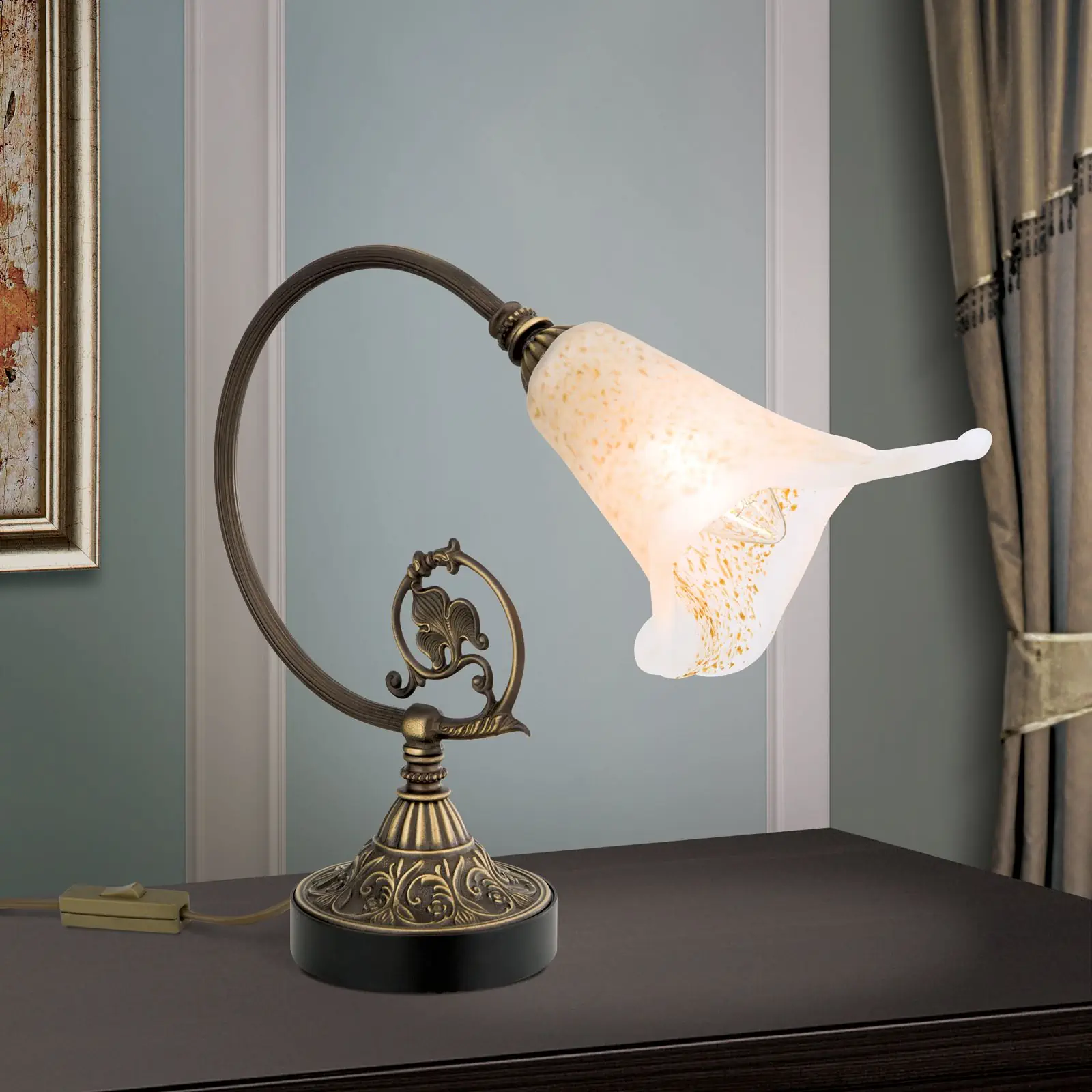 Stona lampa TOSCA, stara patina