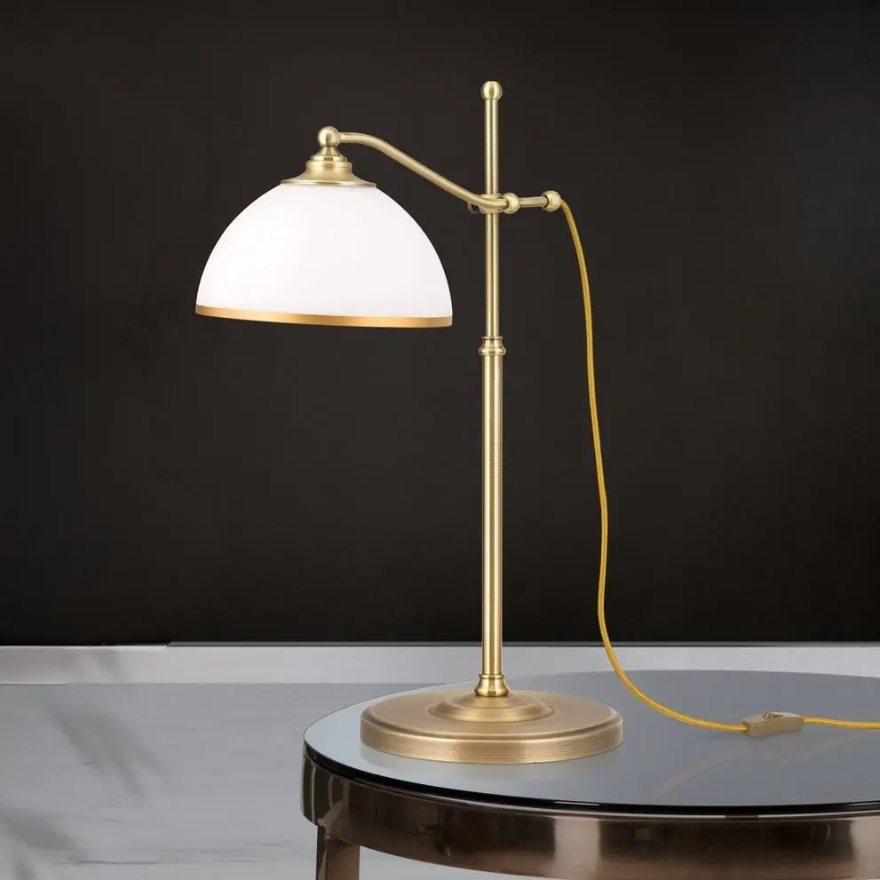 Stona lampa OLD LAMP, patina, 1 izvor svetla