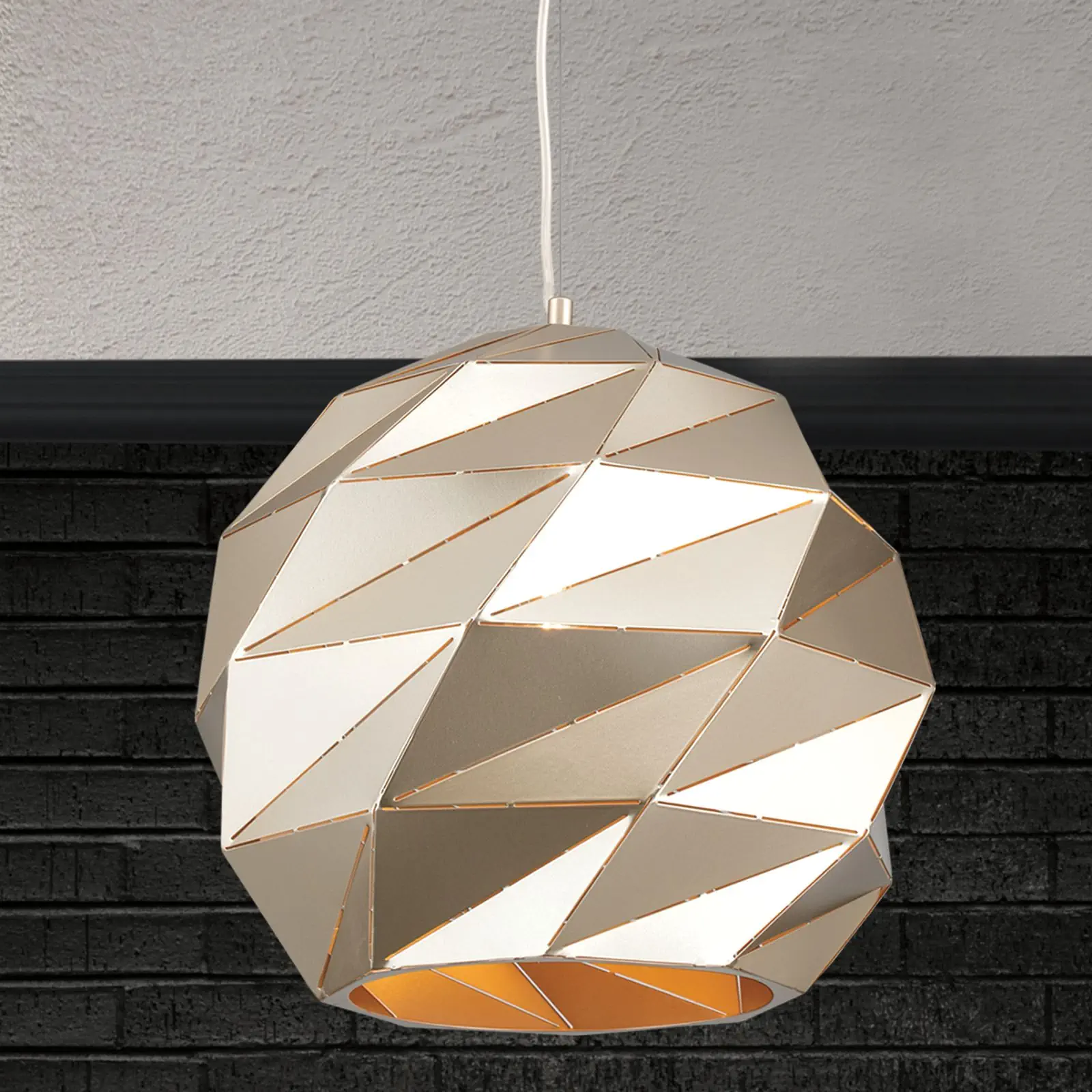Viseća lampa ORIGAMI, zlato
