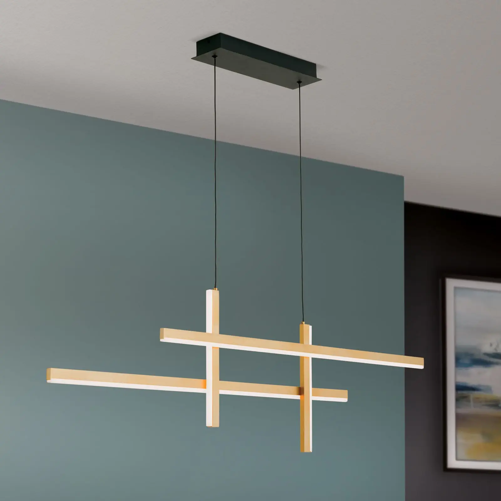 LED viseća lampa STARGATE, saten završna obrada