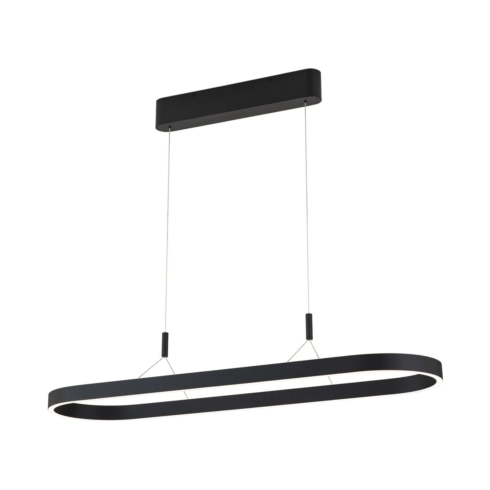 LED viseća lampa CARRARA, 120 cm, crna