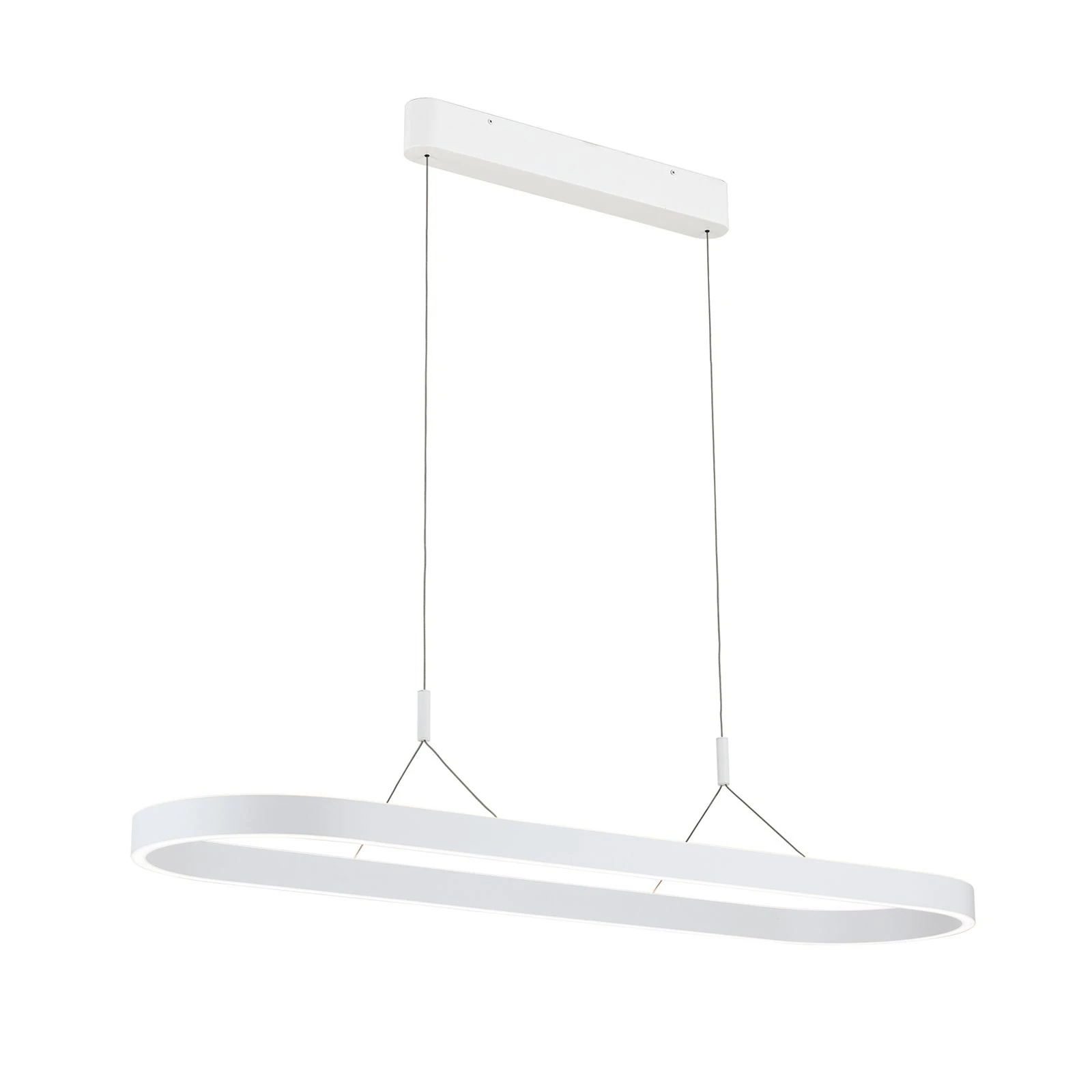 LED viseća lampa CARRARA, 120 cm, bela