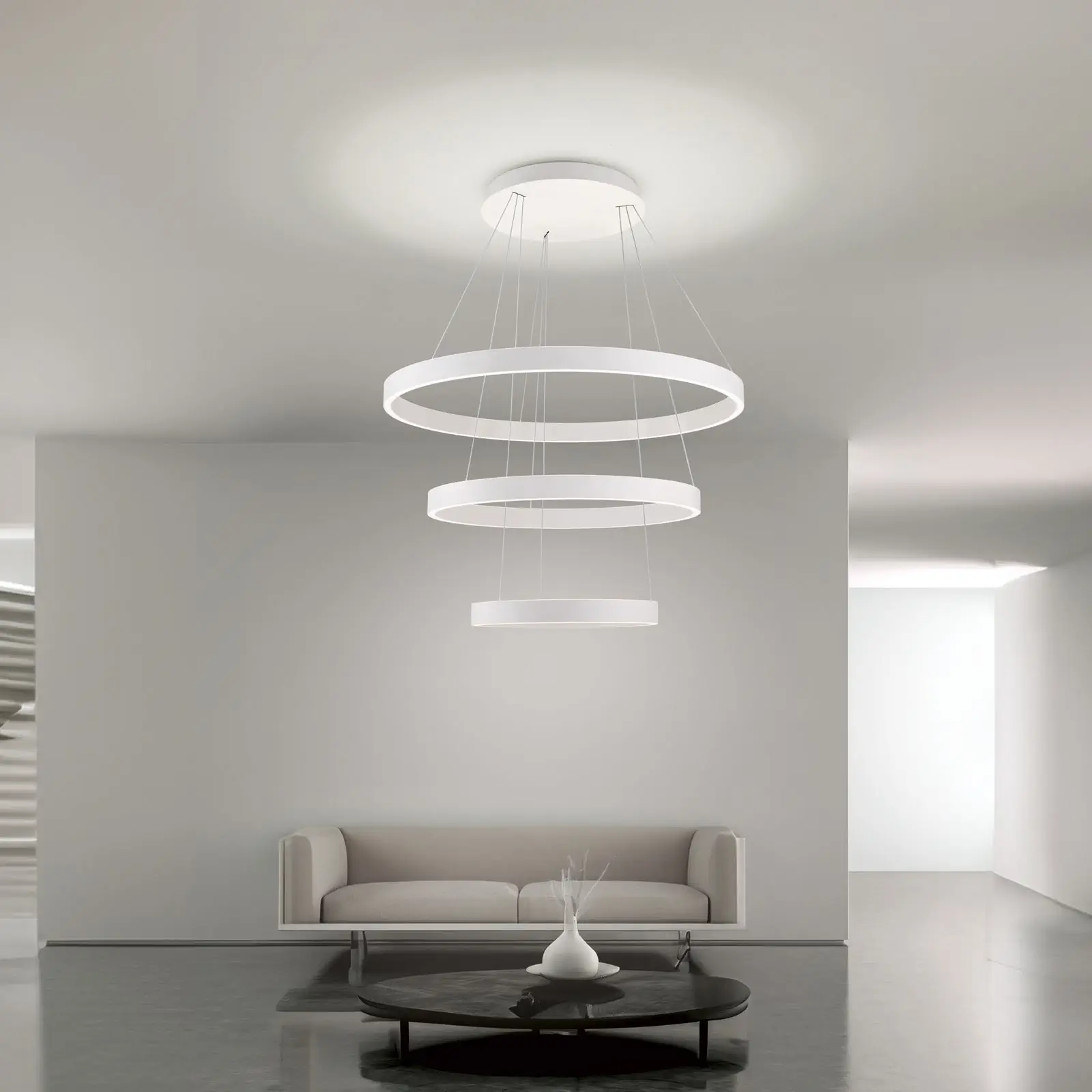 Viseća lampa KOLK, koncentrična, Ø 40/60/80 cm