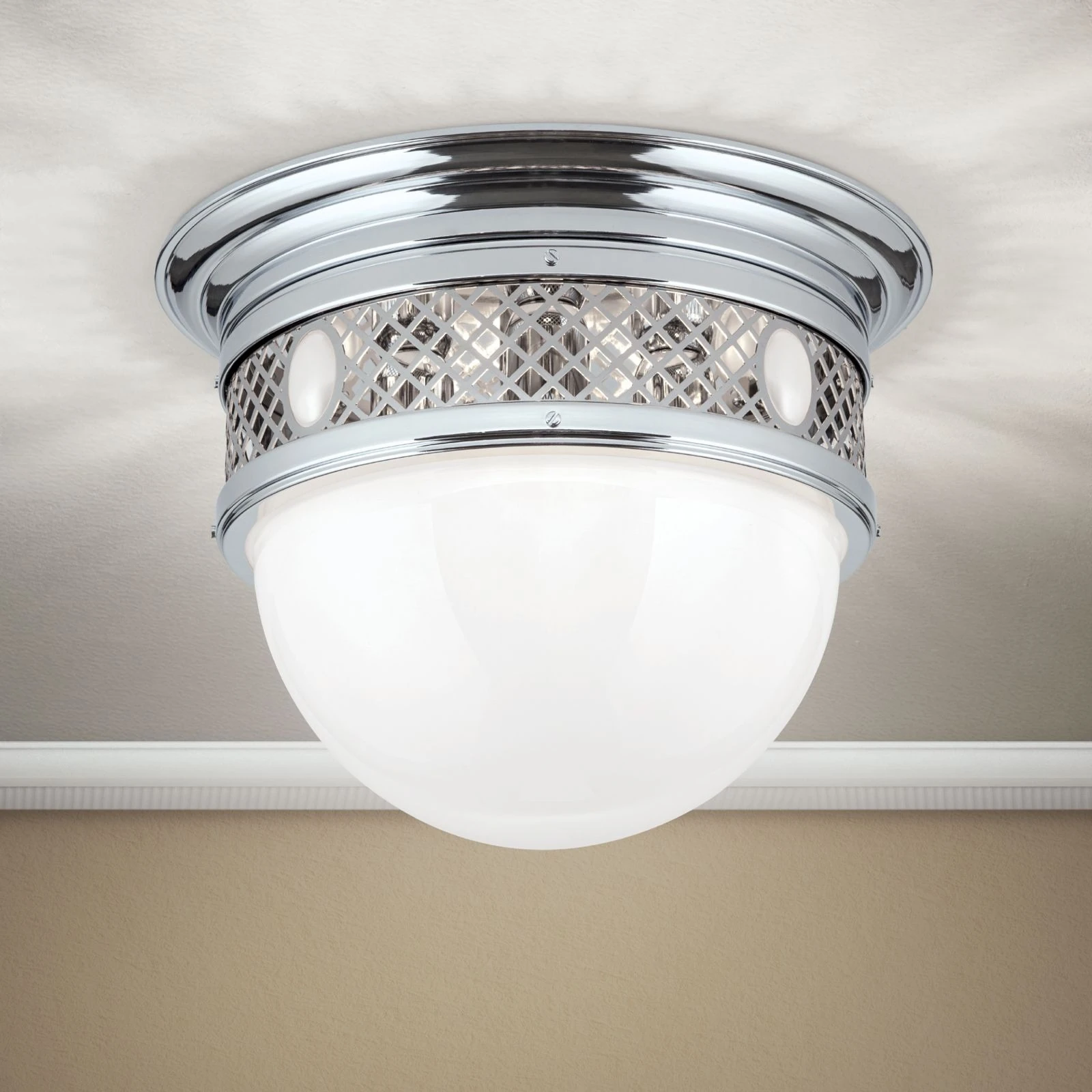 Plafonska lampa ALT WIEN, nikl, 39 cm