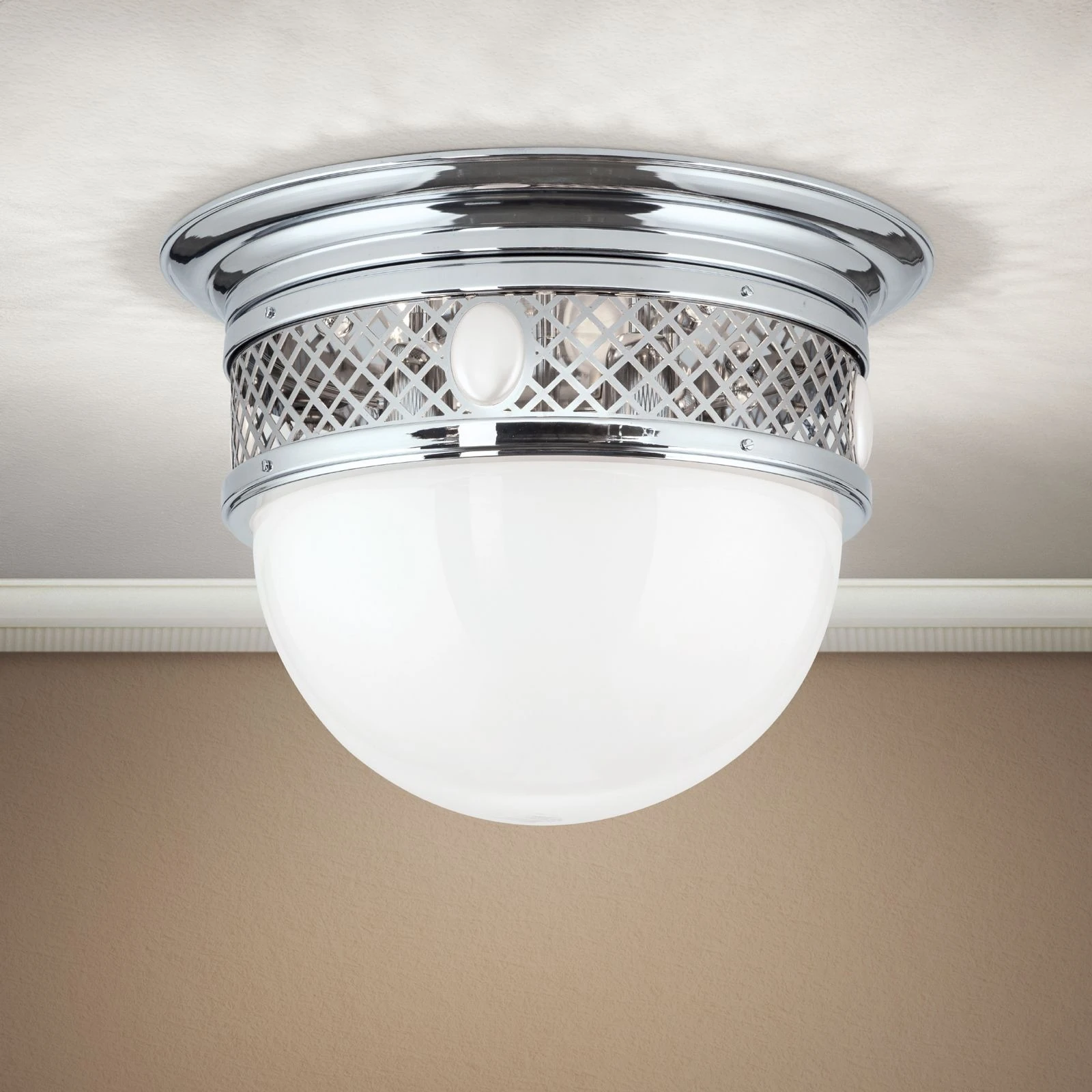 Plafonska lampa ALT WIEN, nikl, 48 cm