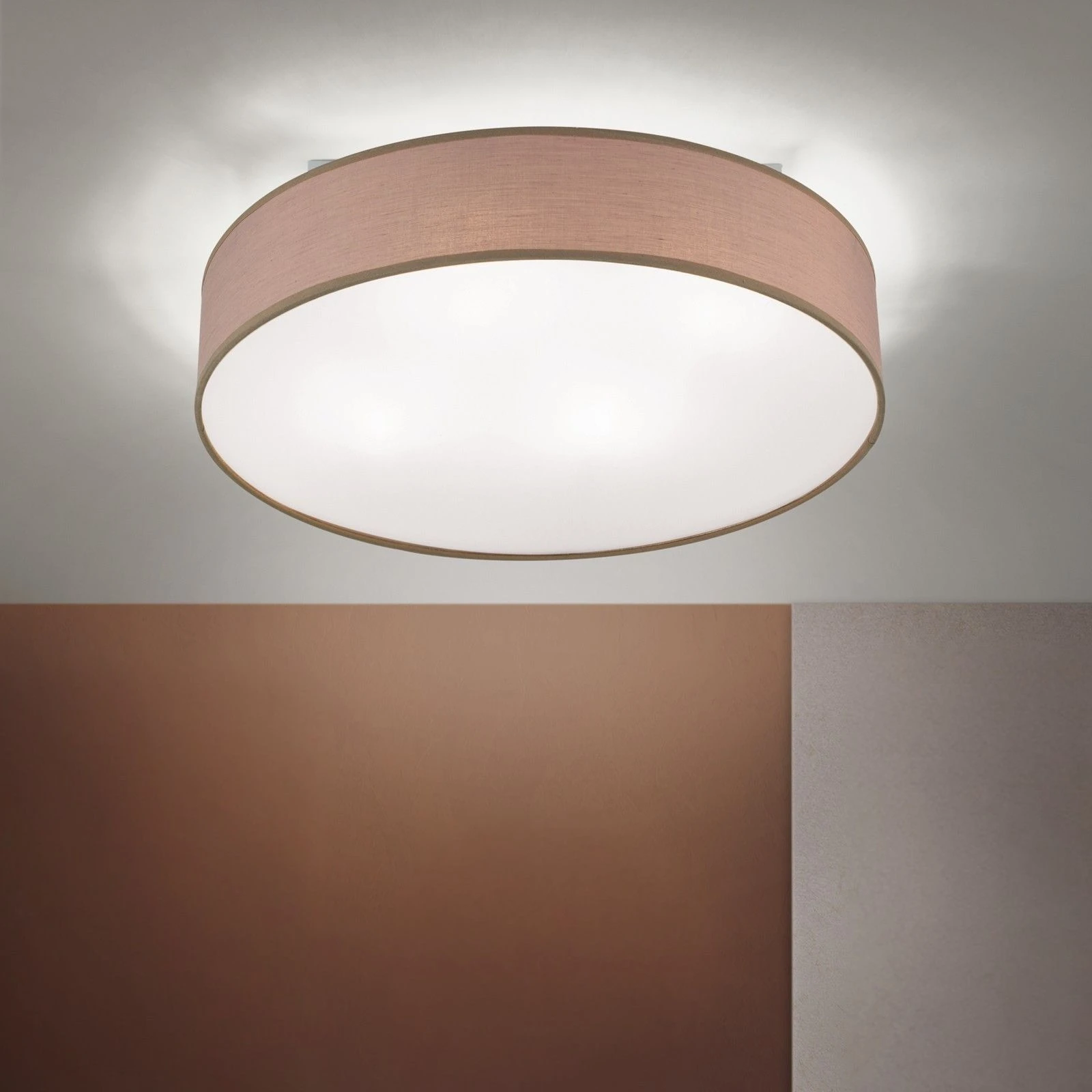 Plafonska lampa UFO, braon, 53 cm