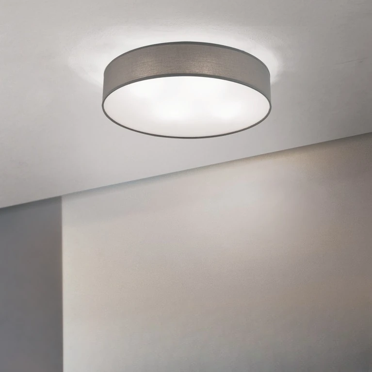 Viseća lampa UFO, siva