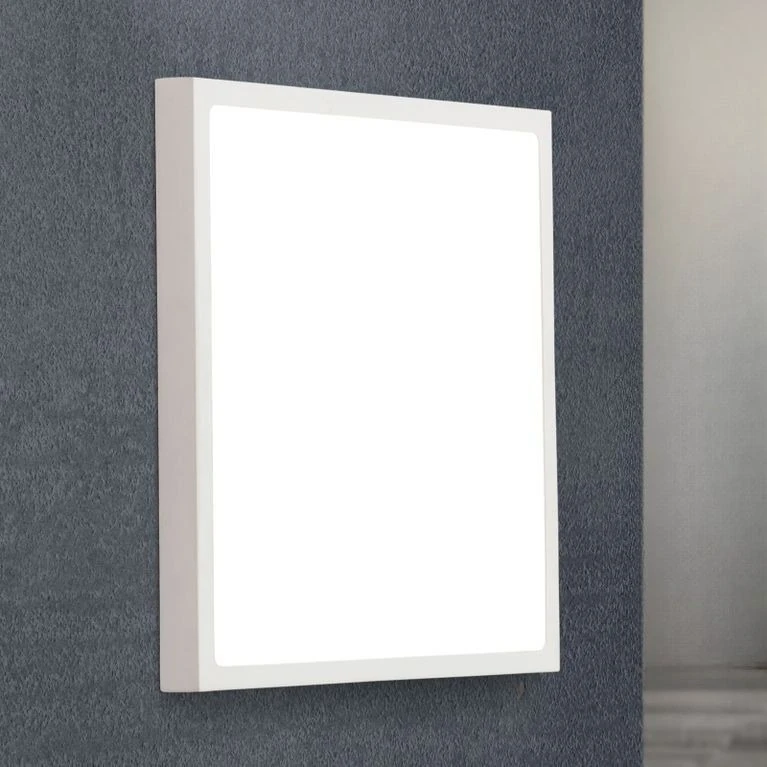 LED plafonska lampa LERO, kvadratna, 30 cm, bela, 4000 K