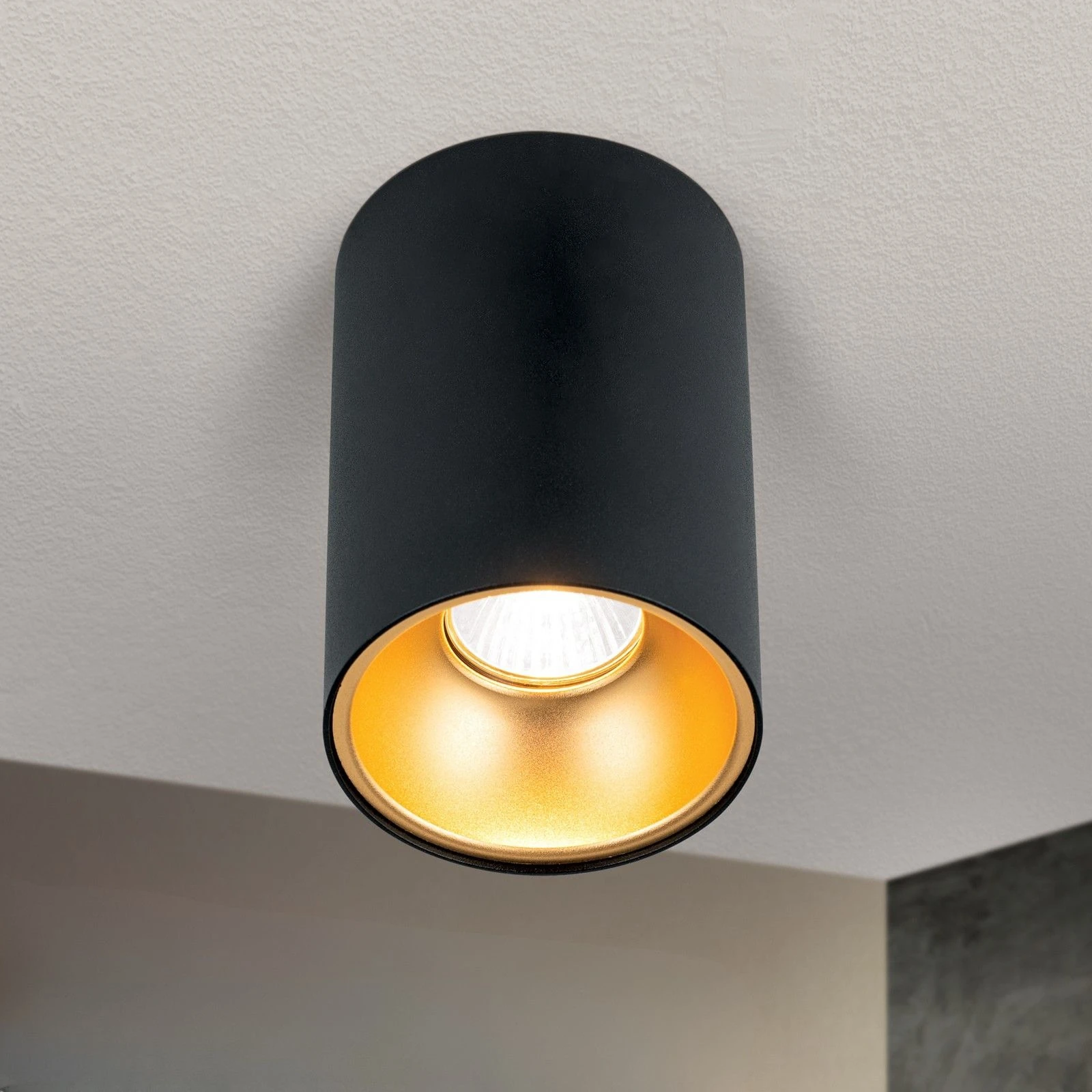 Plafonska lampa STARLIGHT, crna