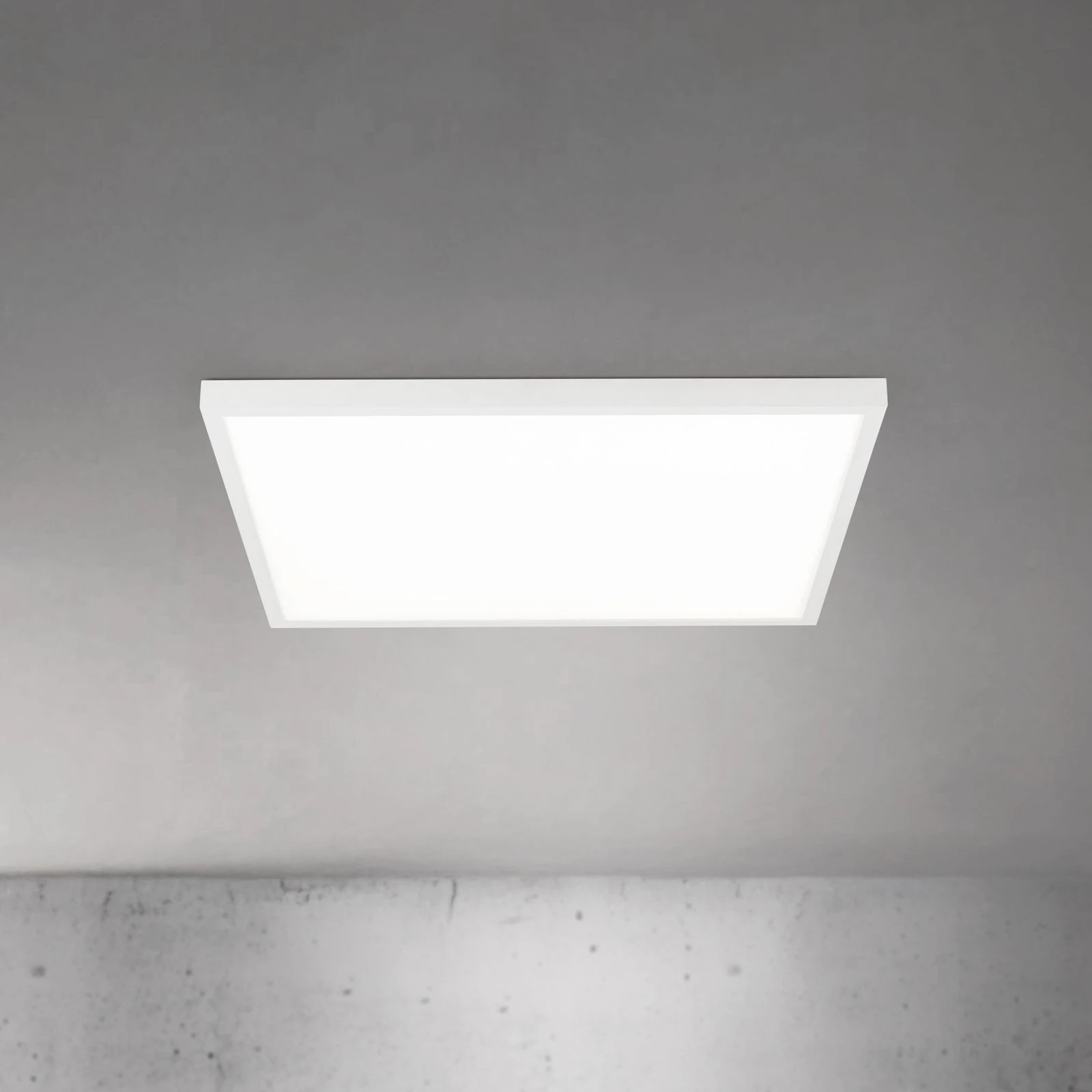 LED panel DISC, 60 cm, kvadratni, CCT, bela