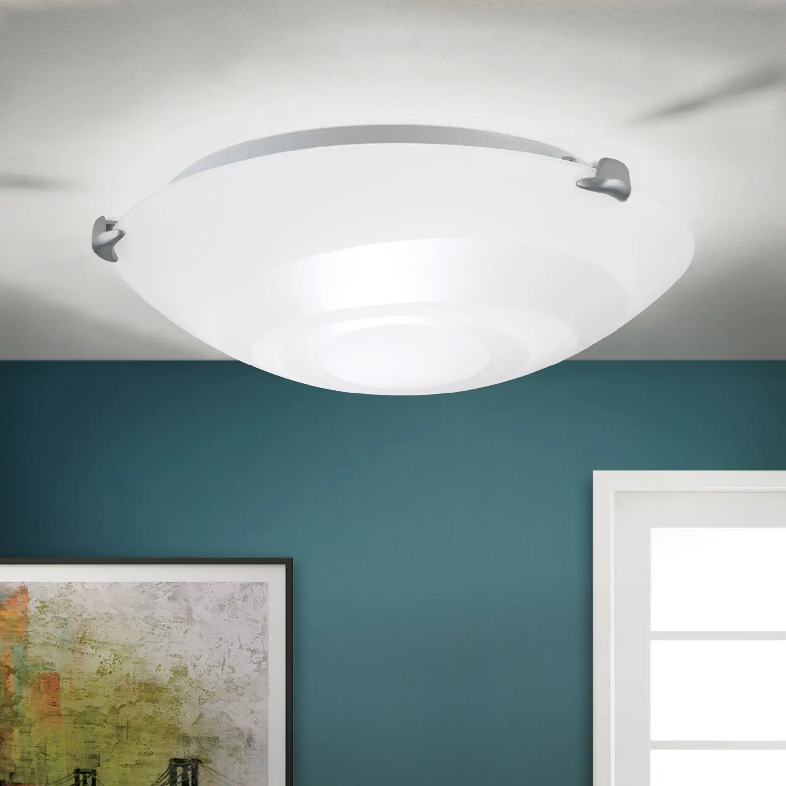 Plafonska lampa ADA, hrom, 30 cm