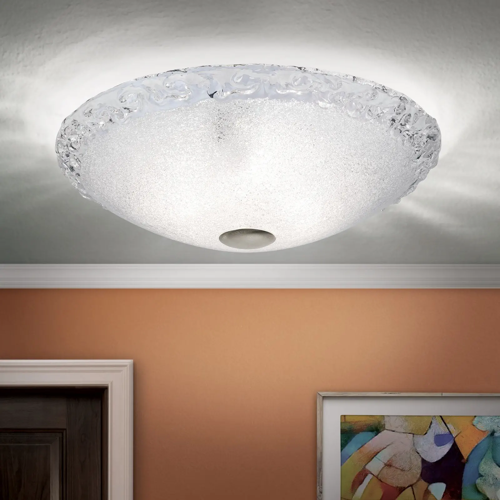 Plafonska lampa CLAUDIO, dekor, Ø 40 cm