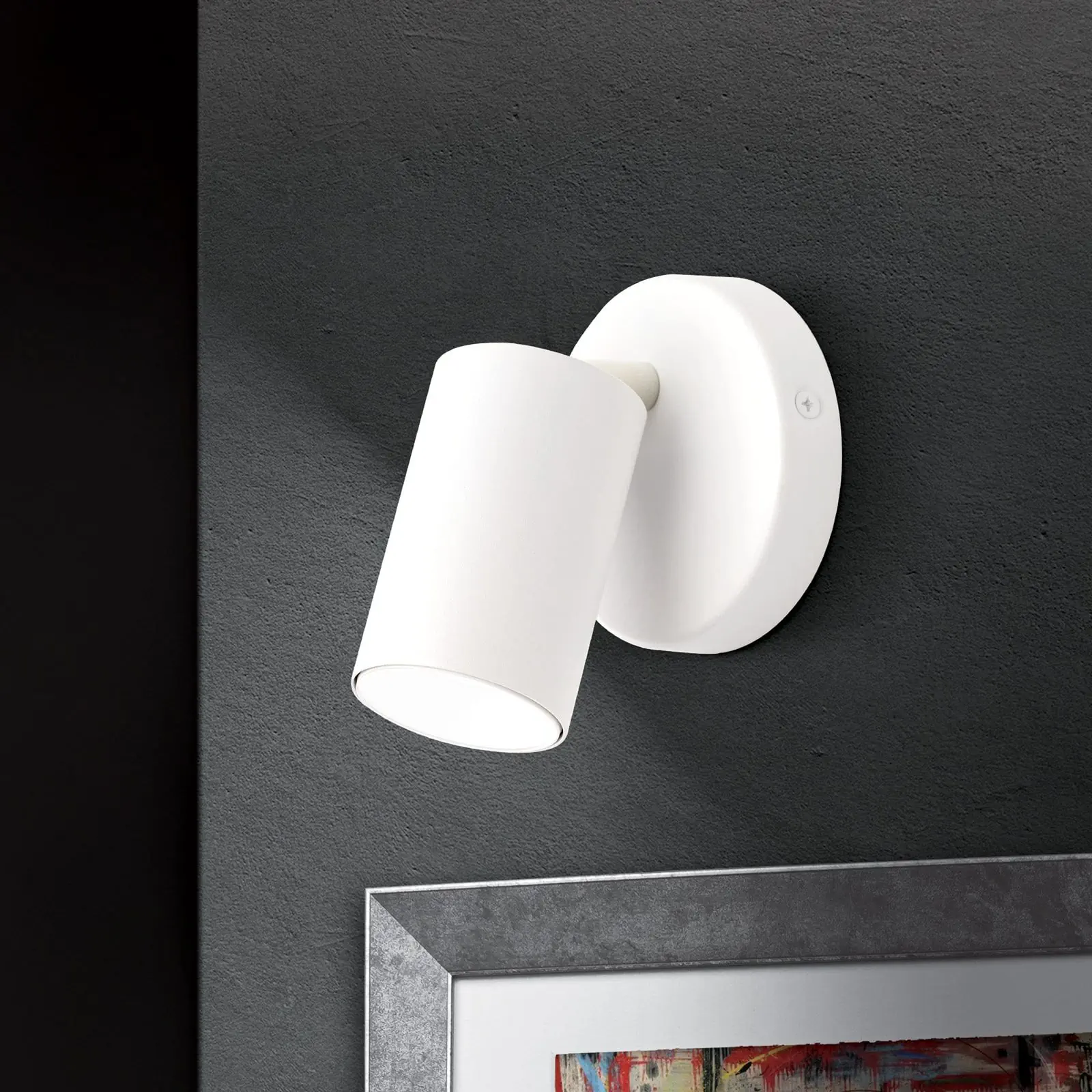 Spot lampa SEAN, 1 izvor svetla, bela