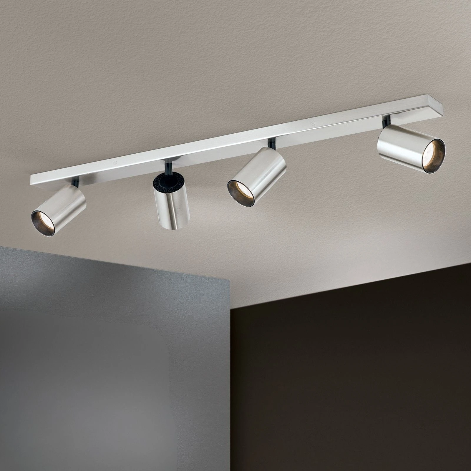 Spot lampa SEAN, 4 izvora svetla, Saten