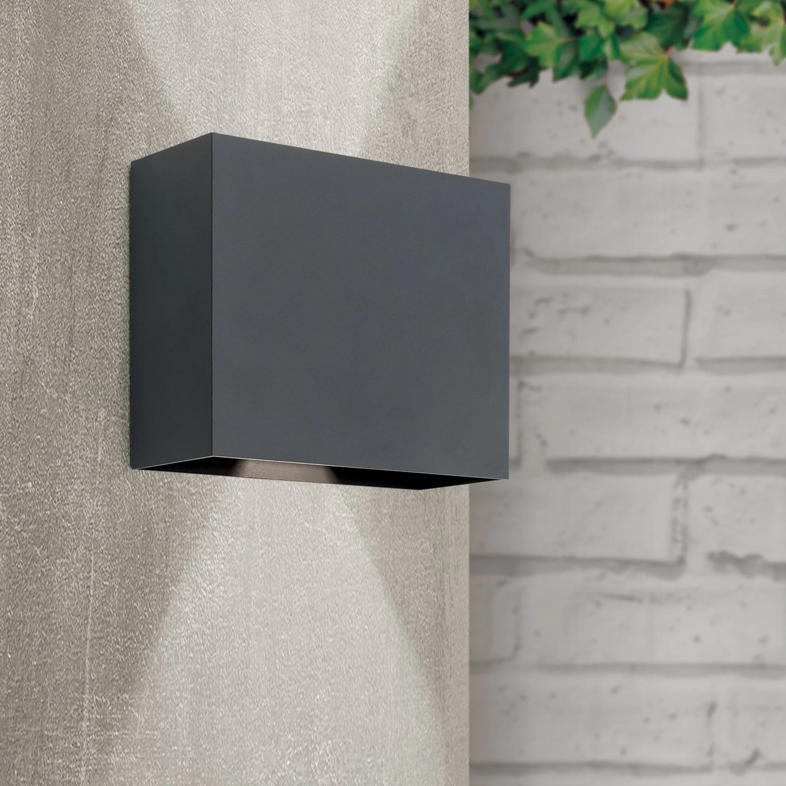 LED baštenska lampa AKZENT, antracit