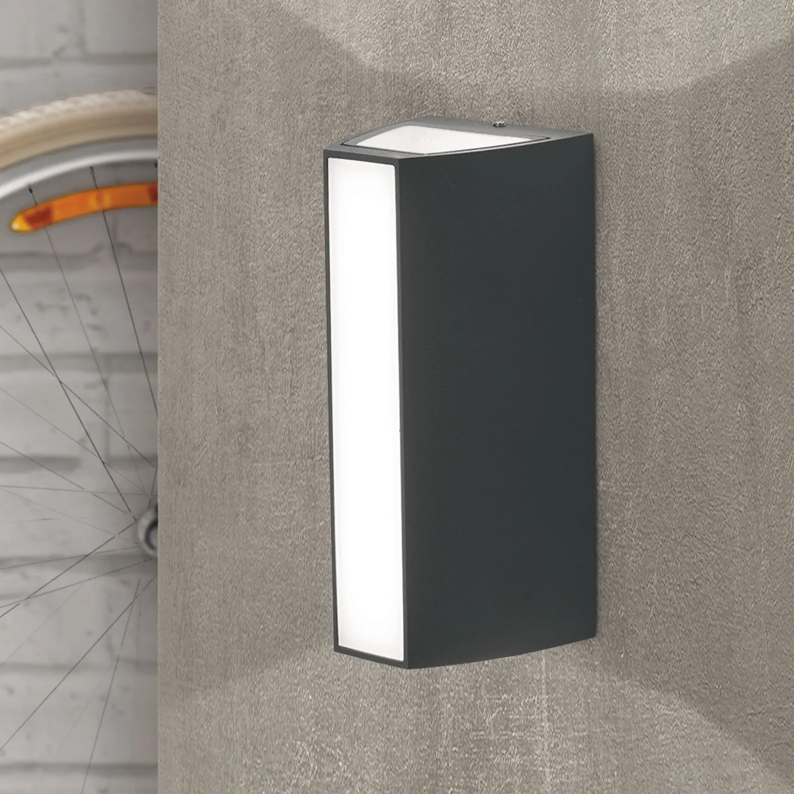 LED spoljašnja lampa MOOD, antracit