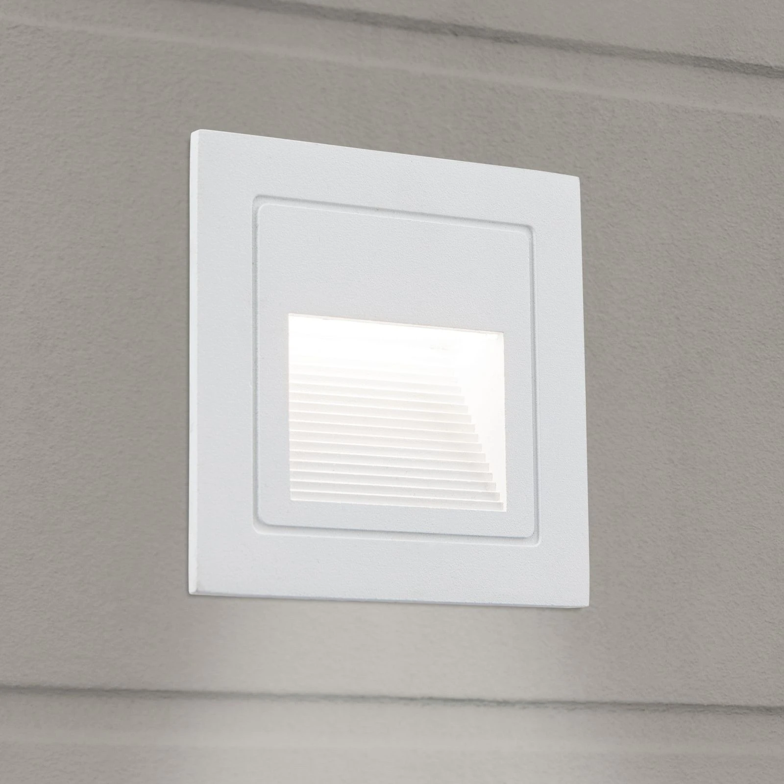 LED ugradna zidna lampa LORO, bela