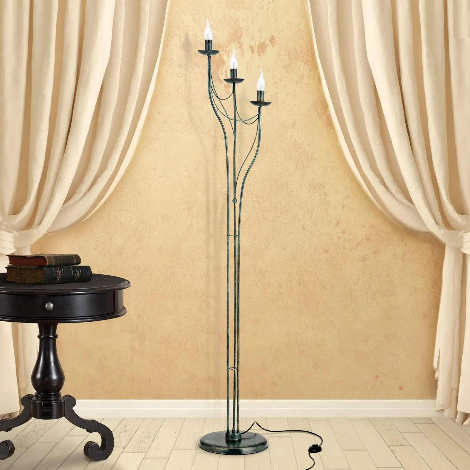 Podna lampa VELA, antik