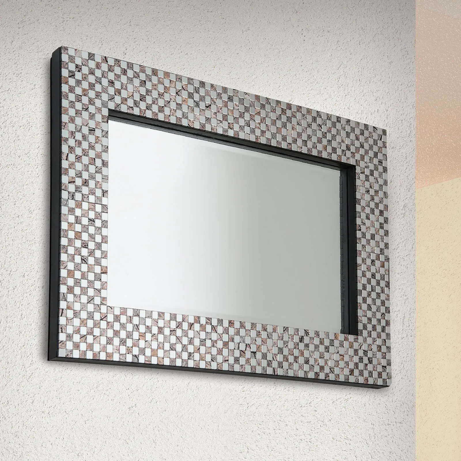 Ogledalo MOSAS, 88×60 cm, dekorativno