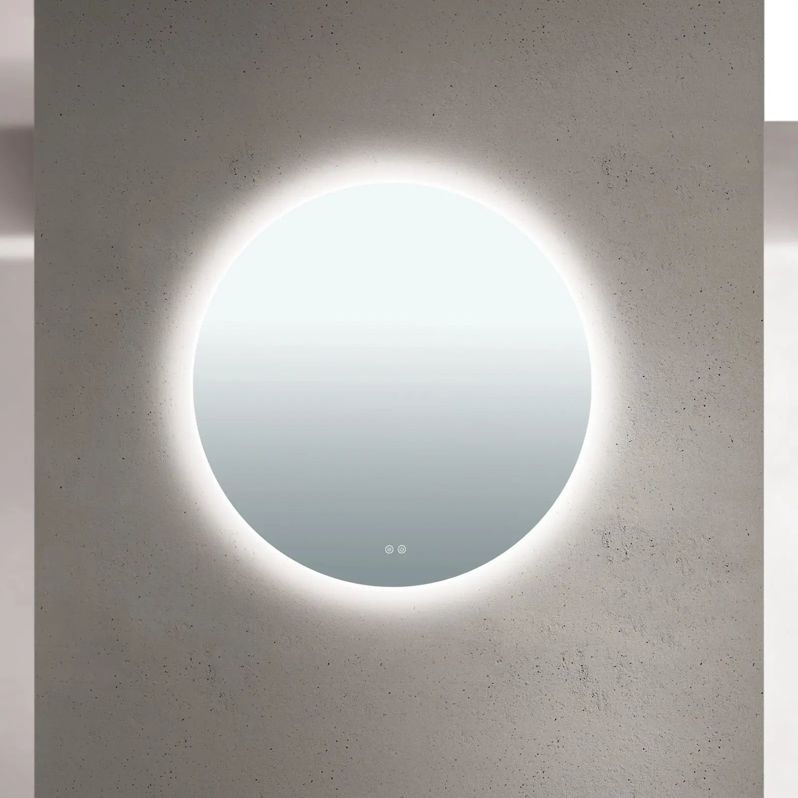 LED ogledalo FOCUS, Ø80cm, sa zaštitom od zamagljivanja