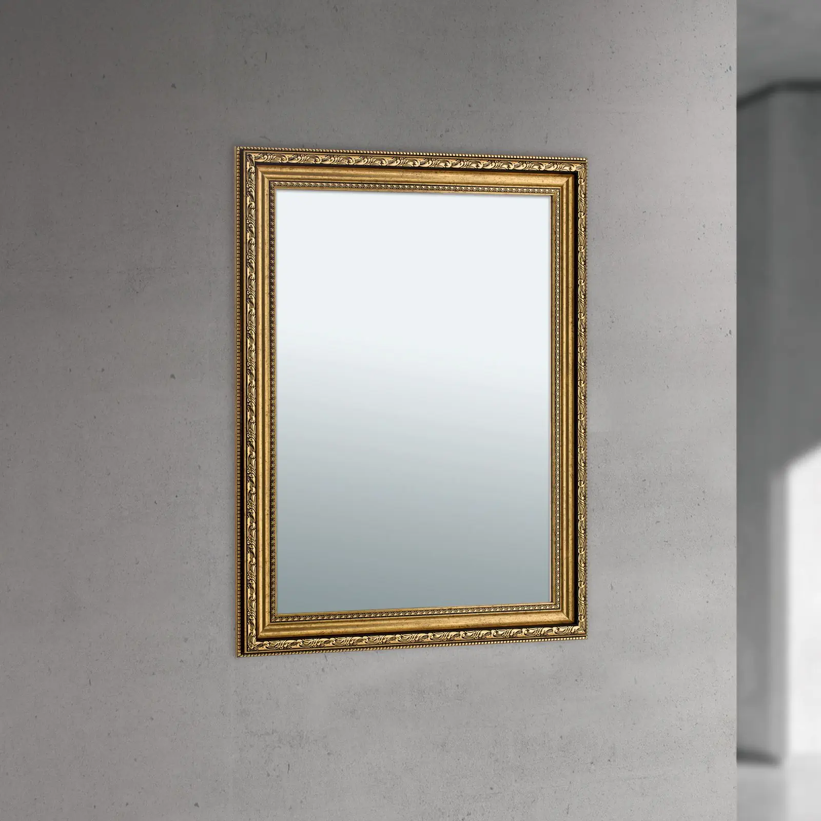 Ogledalo ELISA, 84×64 cm, antik zlato