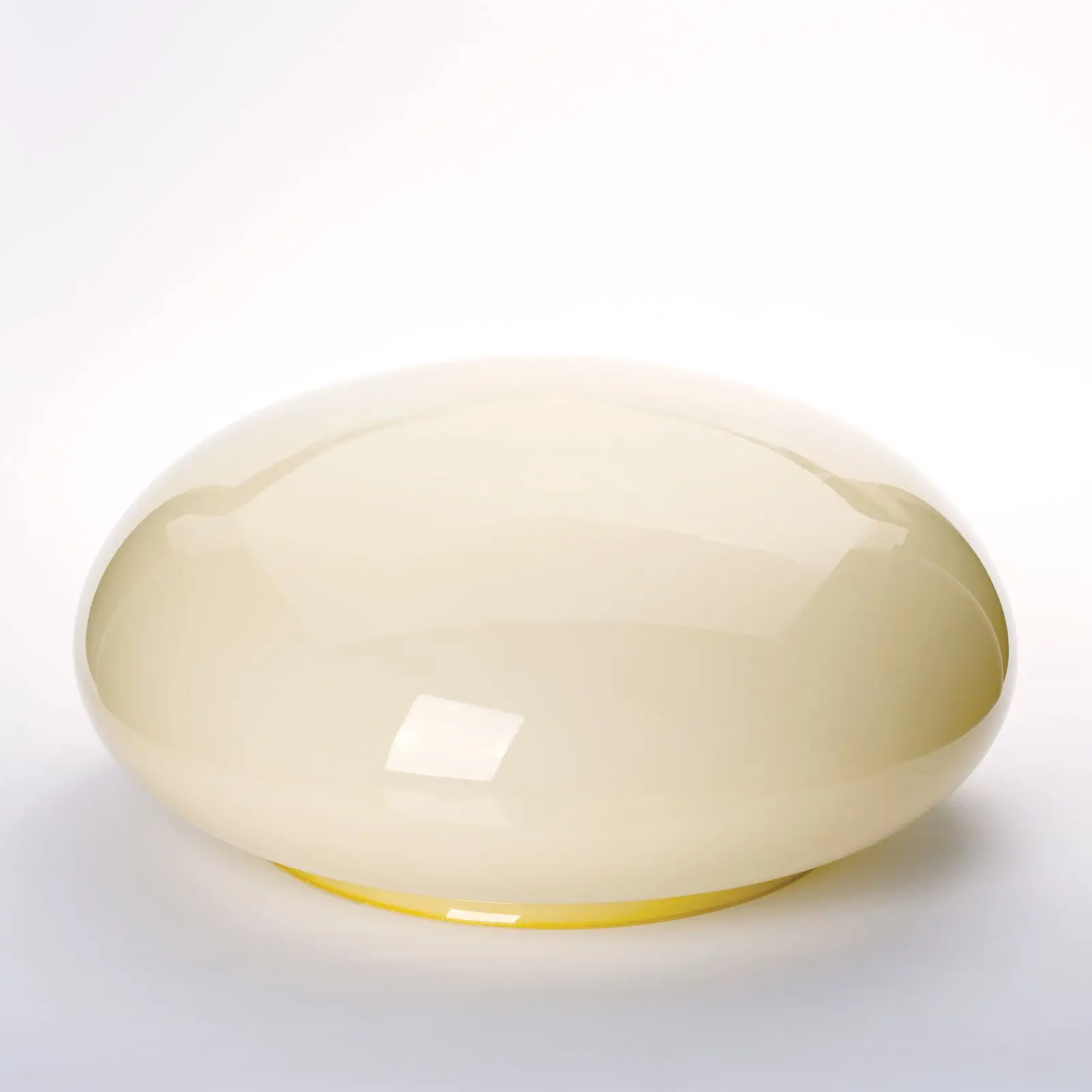 Stakleni abažur 337, Ø 39 cm, šampanj briljant