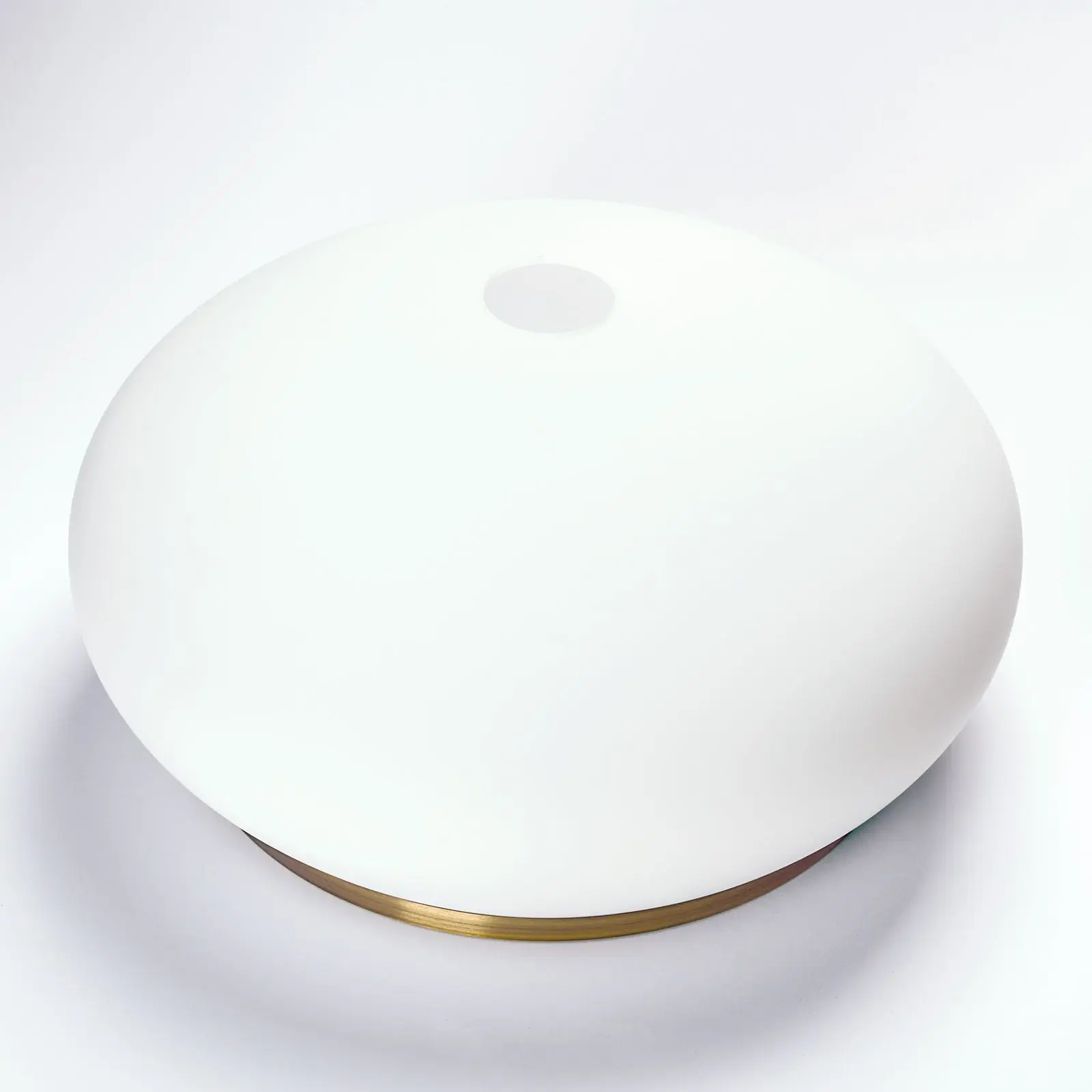 Stakleni abažur EMPIRE 387, Ø 320 mm, opal mat sa patina prstenom