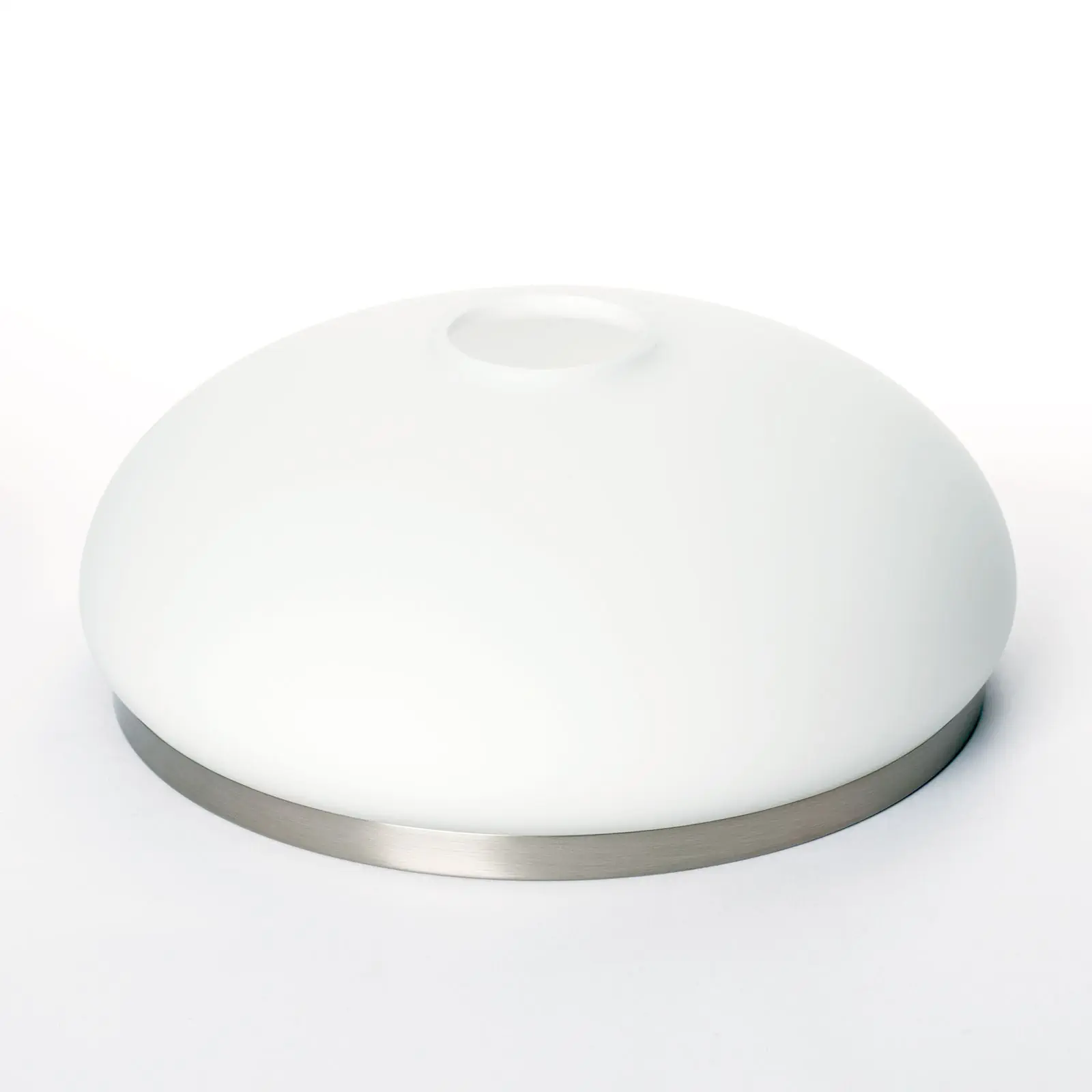 Stakleni abažur LANDHAUS 414, Ø 350 mm, opal mat sa saten prstenom