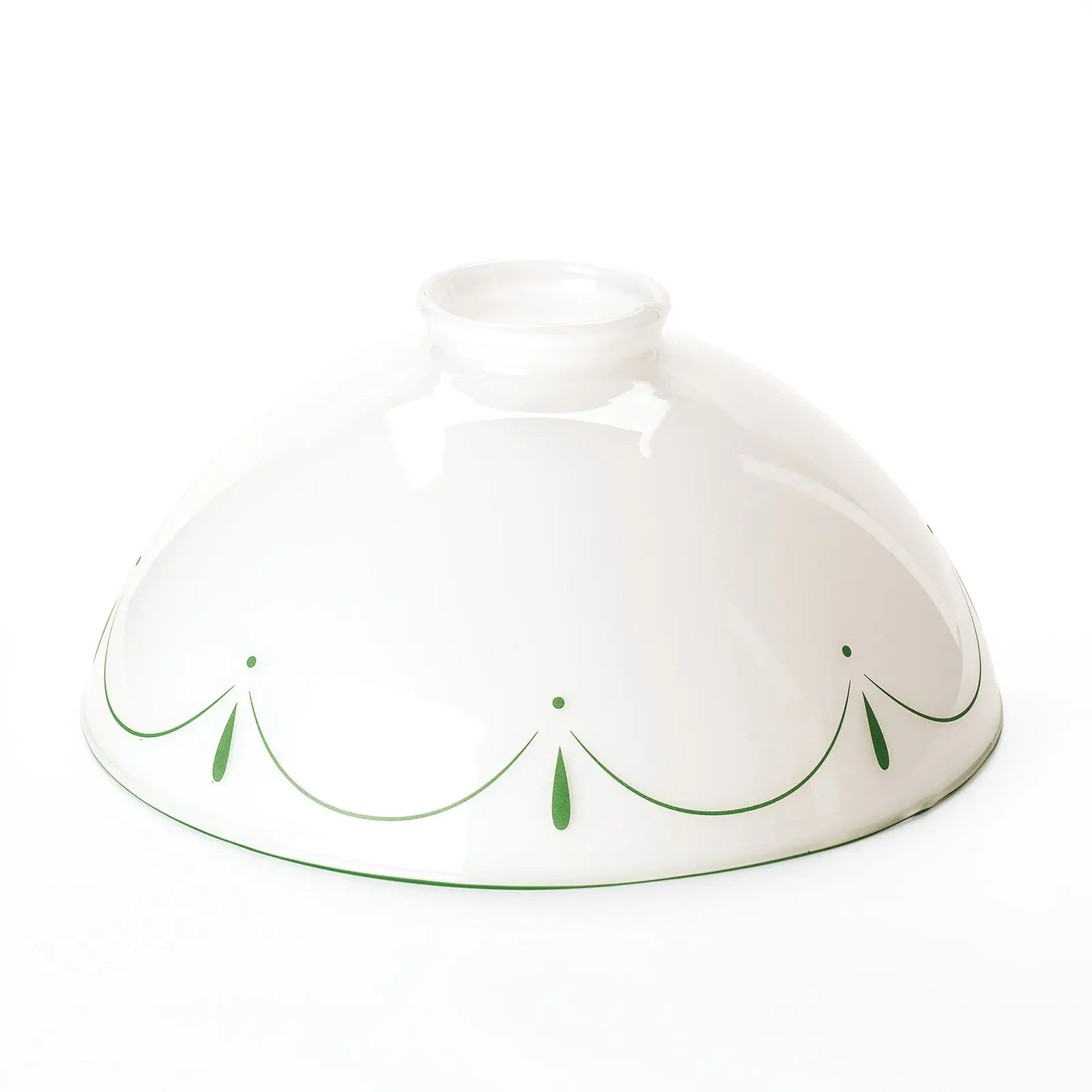 Stakleni abažur 432, Ø 200mm, opalno zeleni