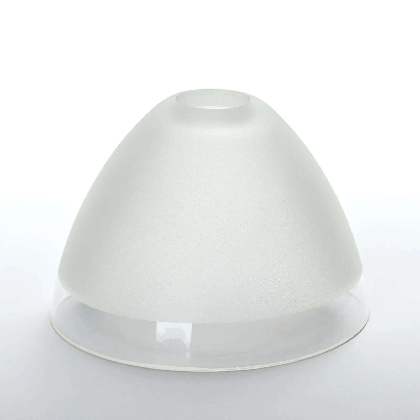 Stakleni abažur 438, Ø 95 mm, providan mat