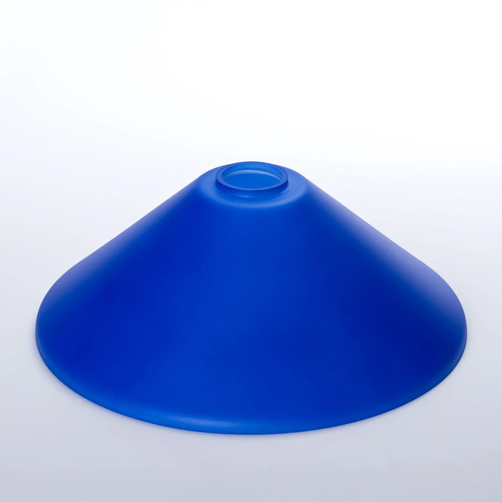 Stakleni abažur ARTDESIGN 445, Ø 220 mm, kobalt