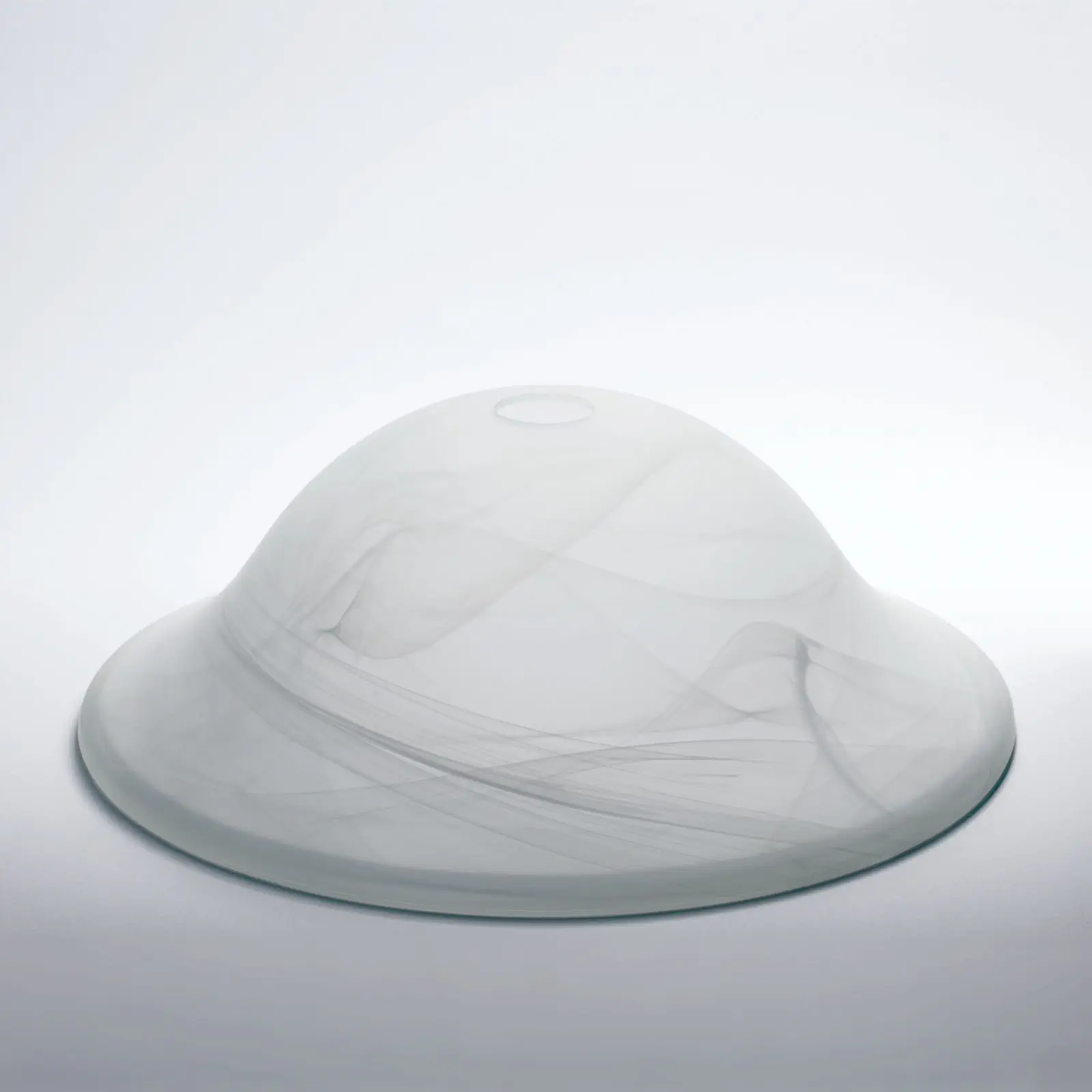 Stakleni abažur LUDO 6-1550, Ø 400 mm, alabaster