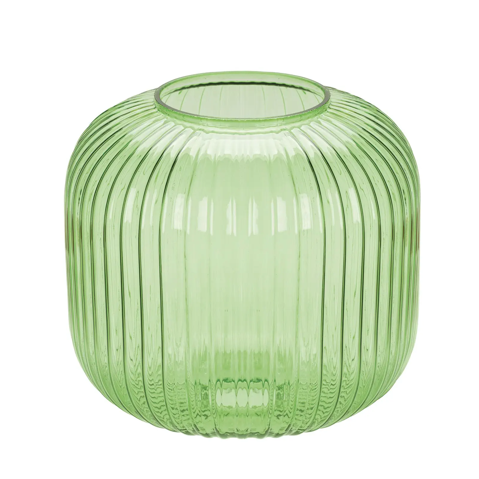 Stakleni abažur CARNEVAL, Ø 200 mm, zelena