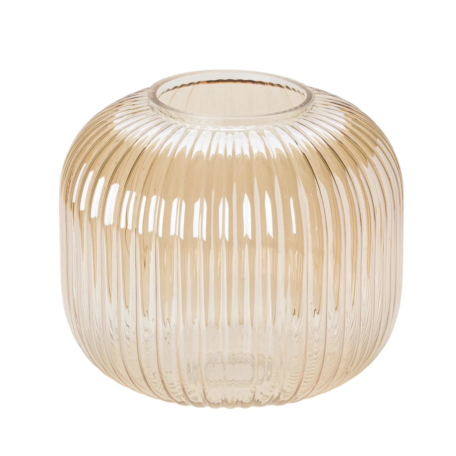 CARNEVAL stakleni abažur, Ø 200 mm, ćilibar