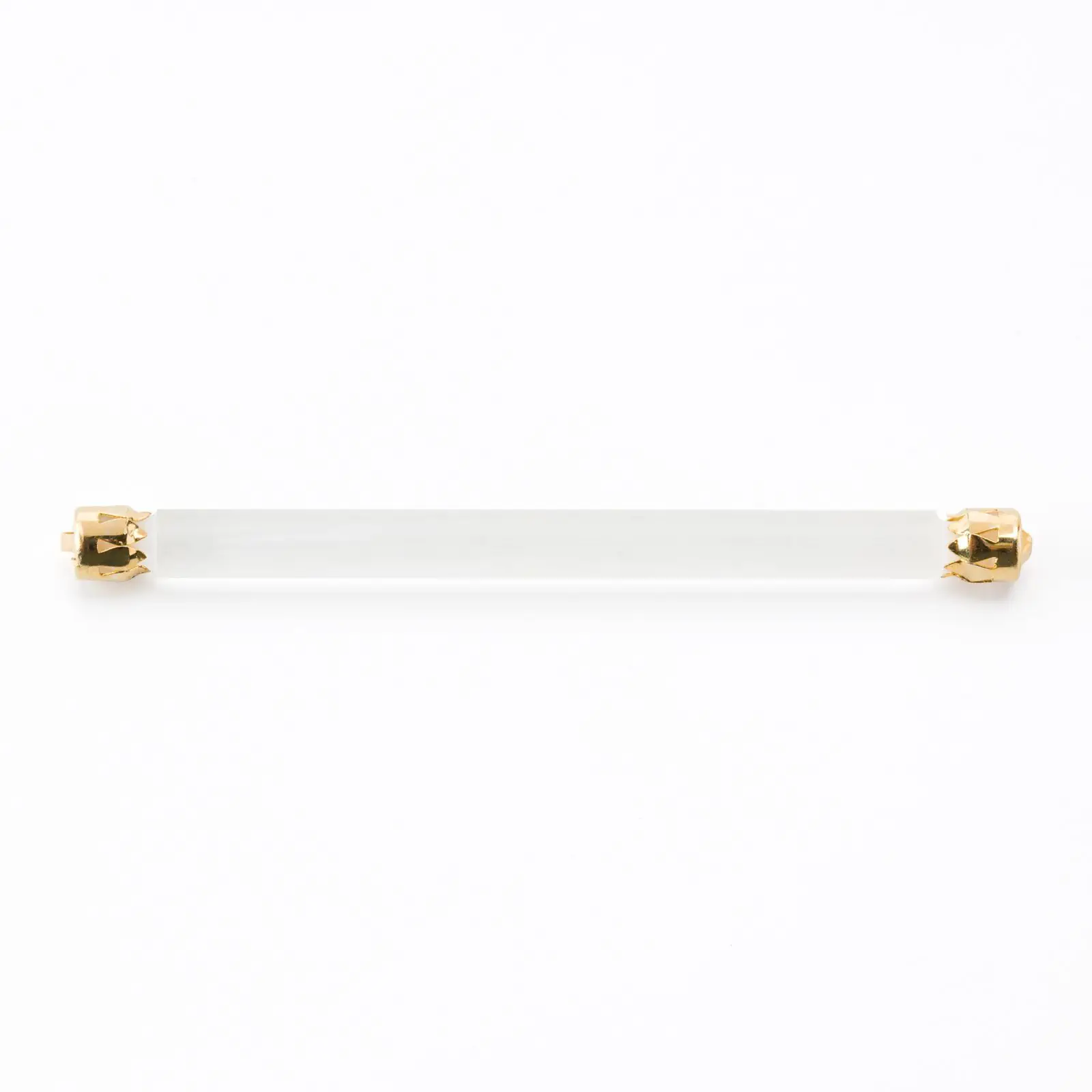 Staklena šipka za luster (viseći element), 2 kraja, 84 mm, mat