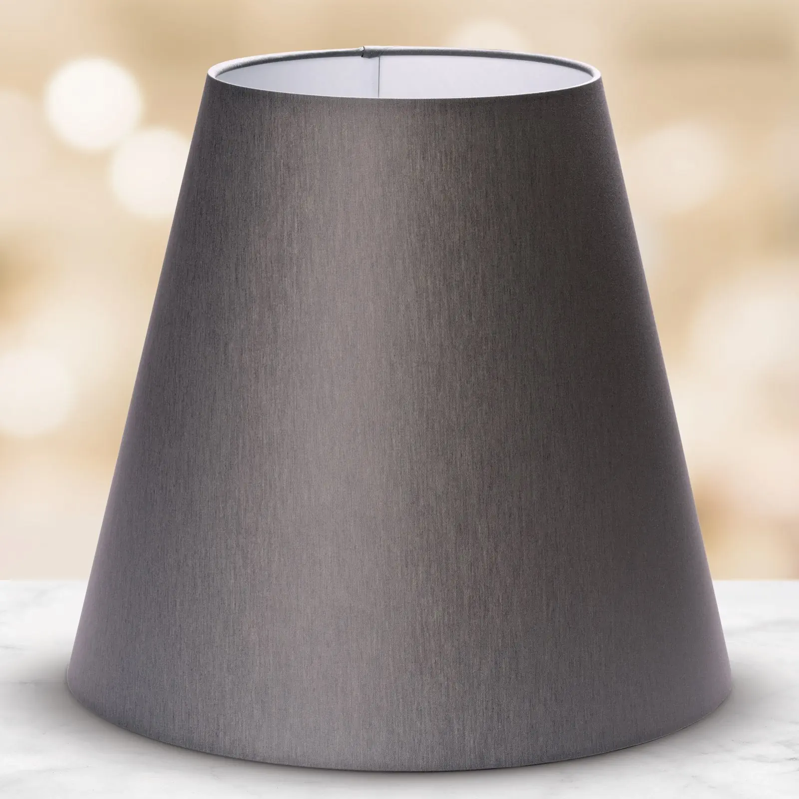 Tekstilni abažur SHADE 307, Ø 310 mm, sivi