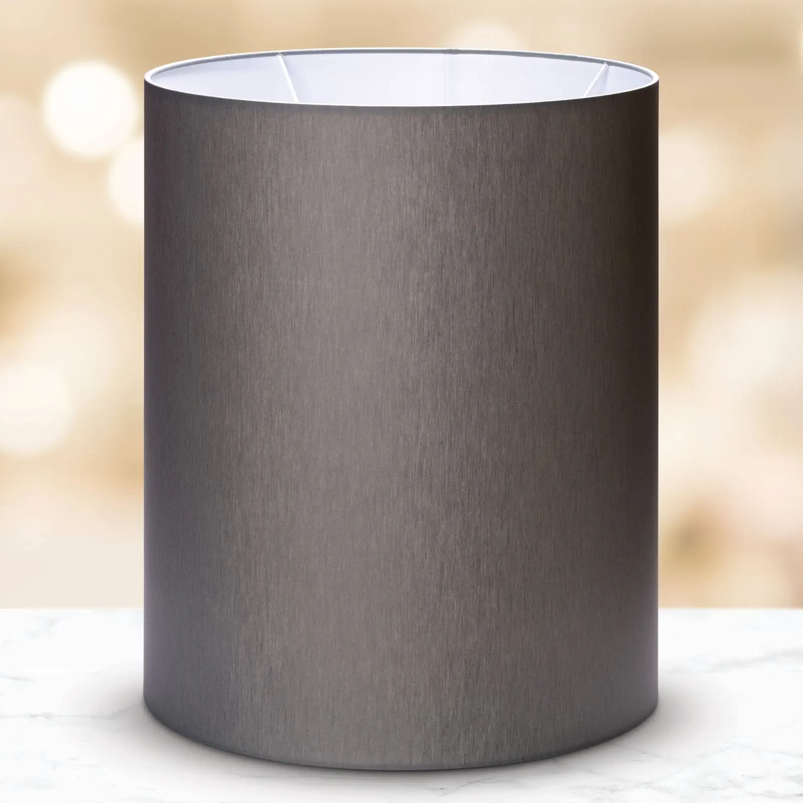 Tekstilni abažur SHADE 310, Ø 330 mm, sivi