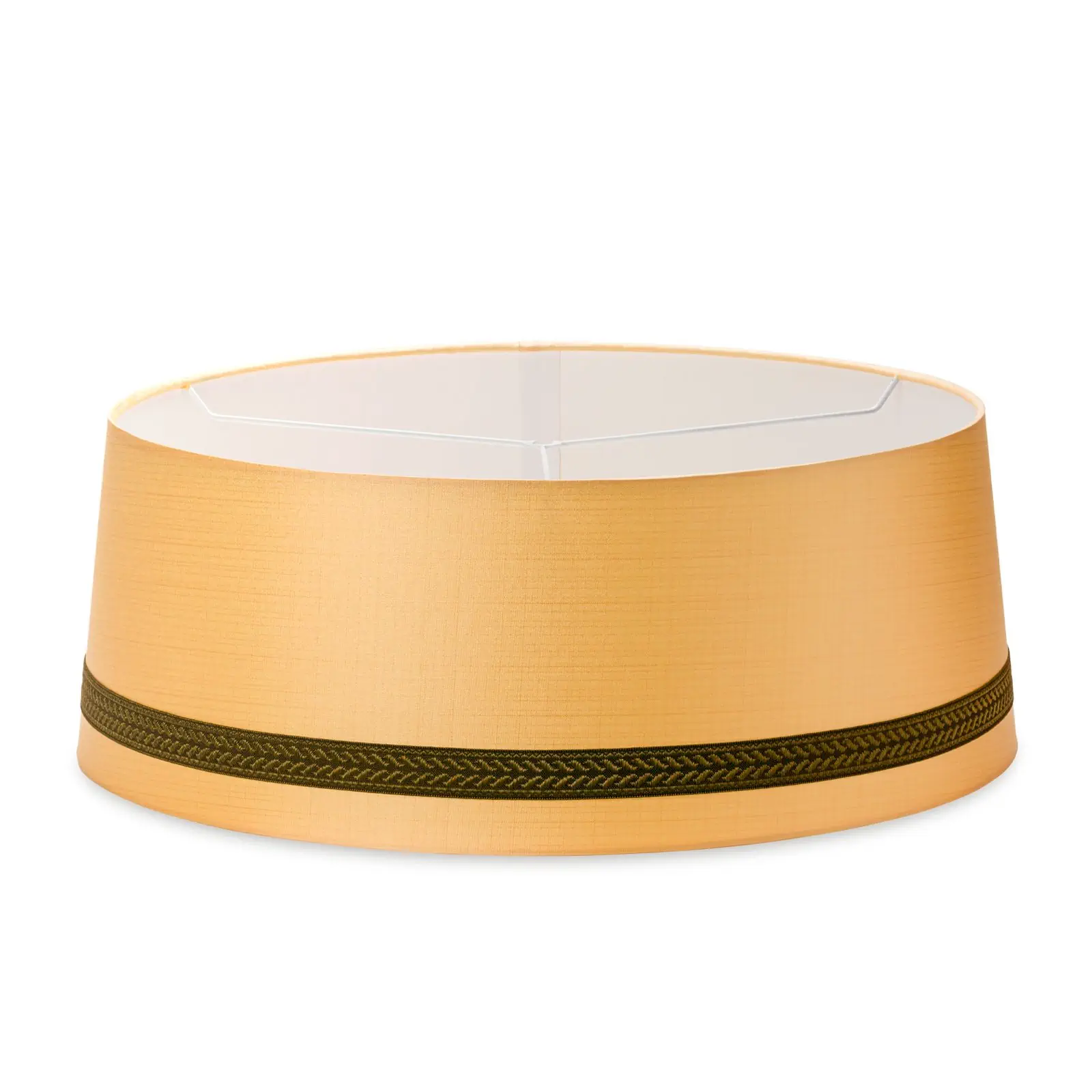 Abažur 1219 sa dekorativnim prugama, Ø 500 mm, zlatni