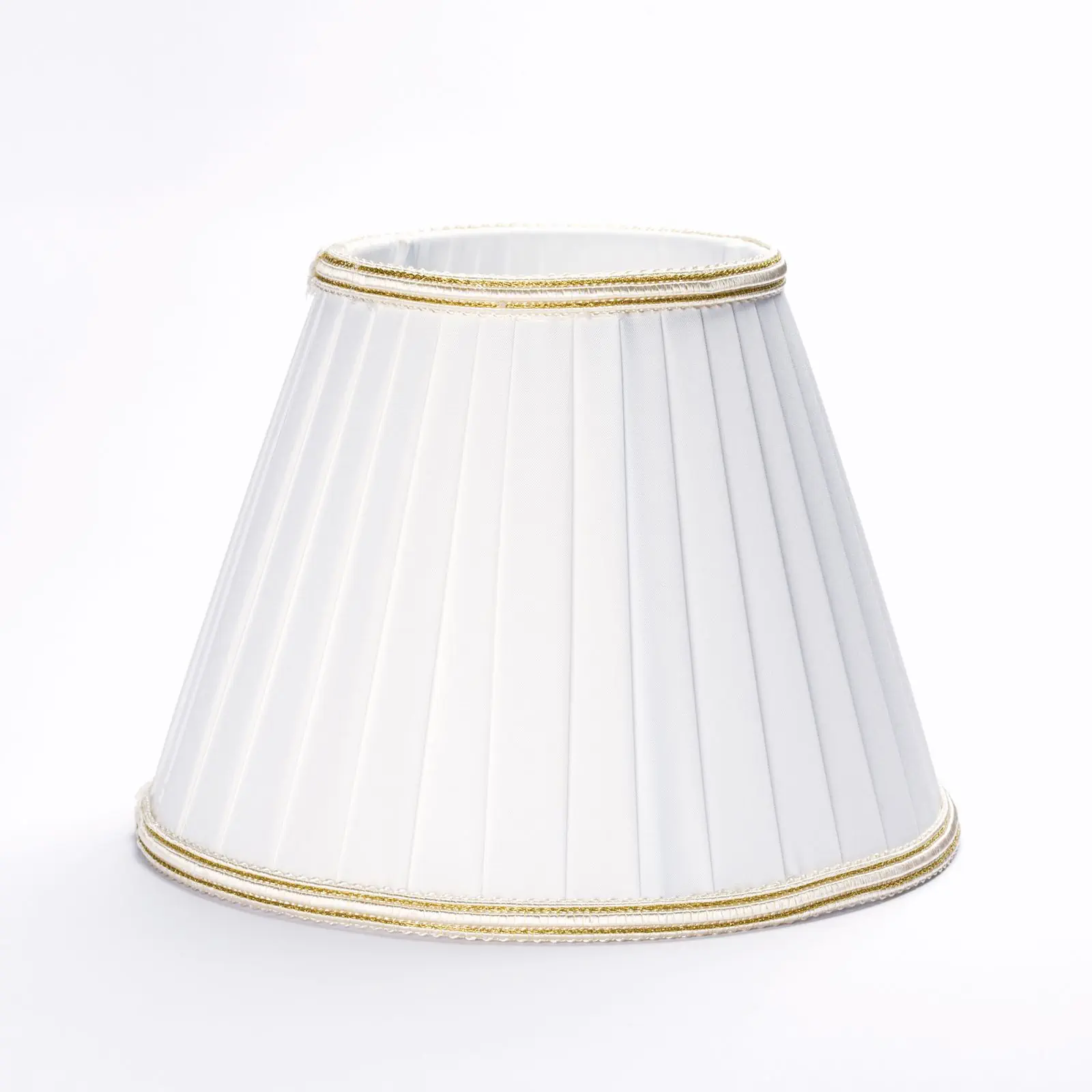 Tekstilni abažur MIRAMARE 2406, Ø 185 mm, beli